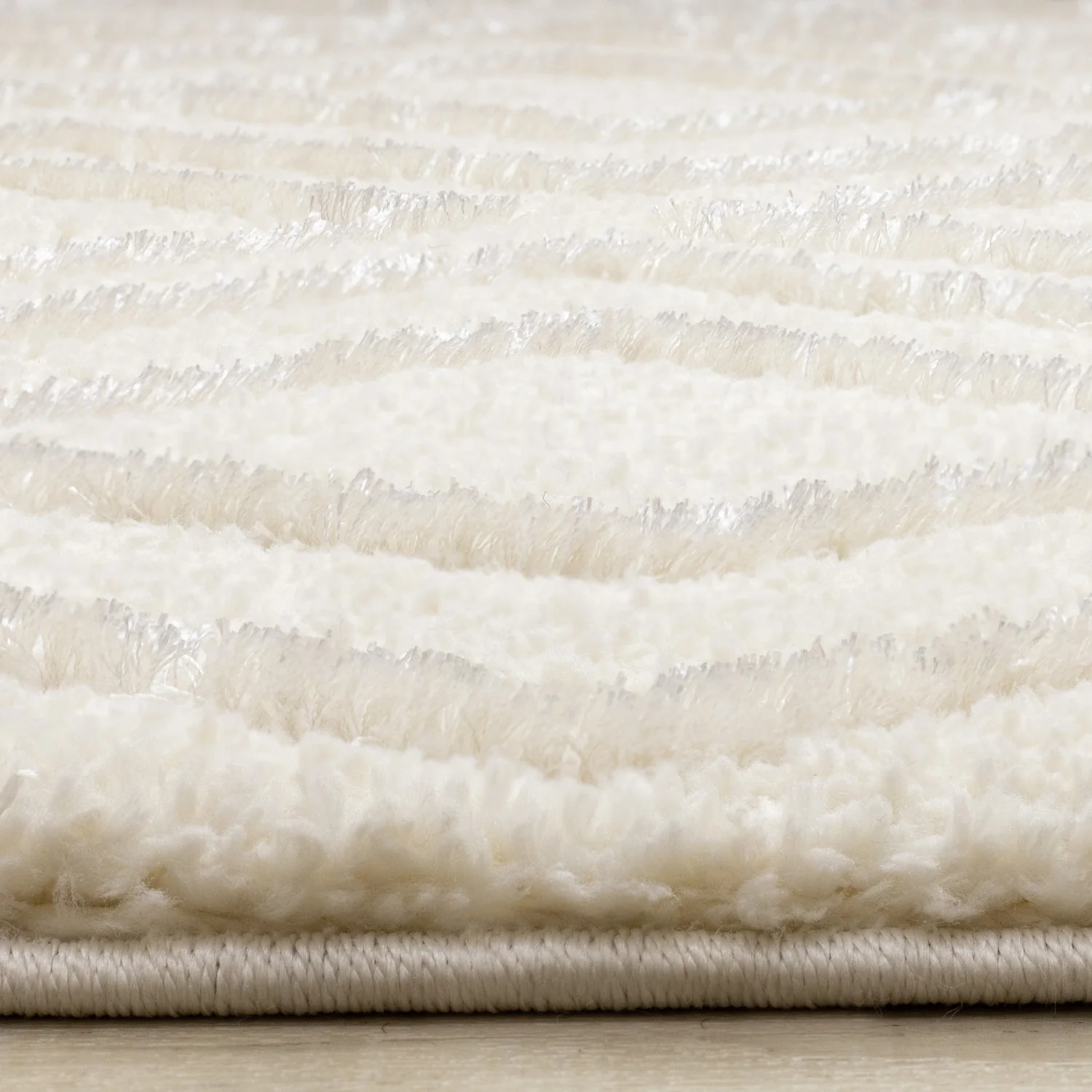 Sasha Soft Diamonds Area Rug - 5' X 8' - Cream - Image 5