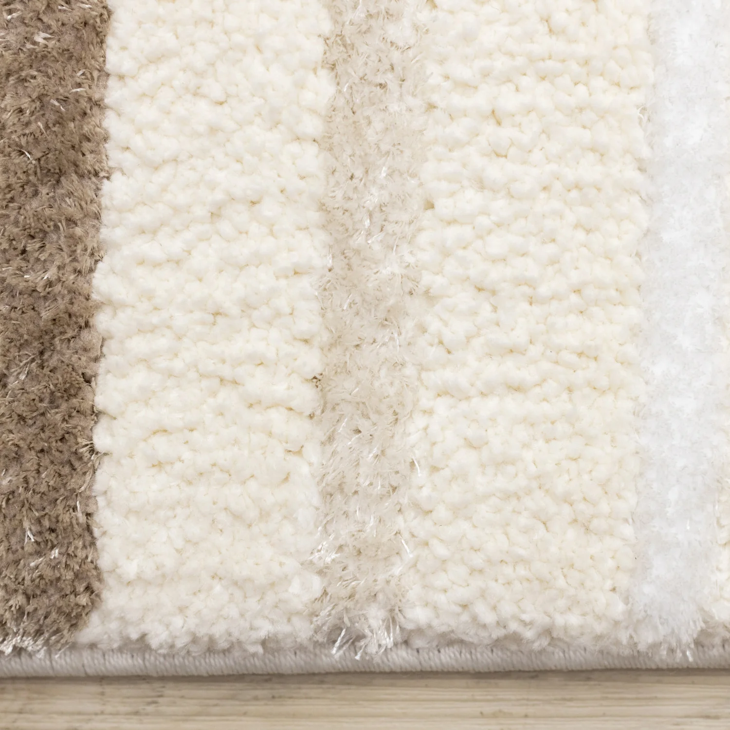 Sasha Soft Modern Lines Area Rug - 7' X 10' - Cream - Image 10