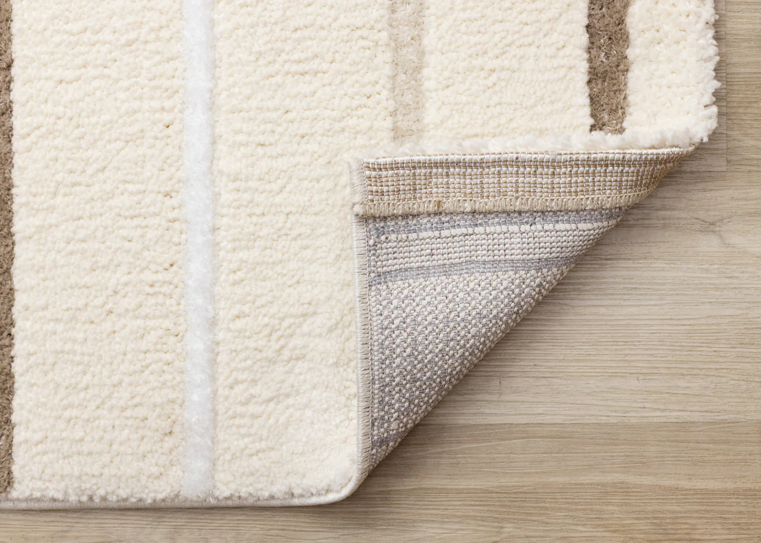 Sasha Soft Modern Lines Area Rug - 8' X 11' - Cream - Image 7