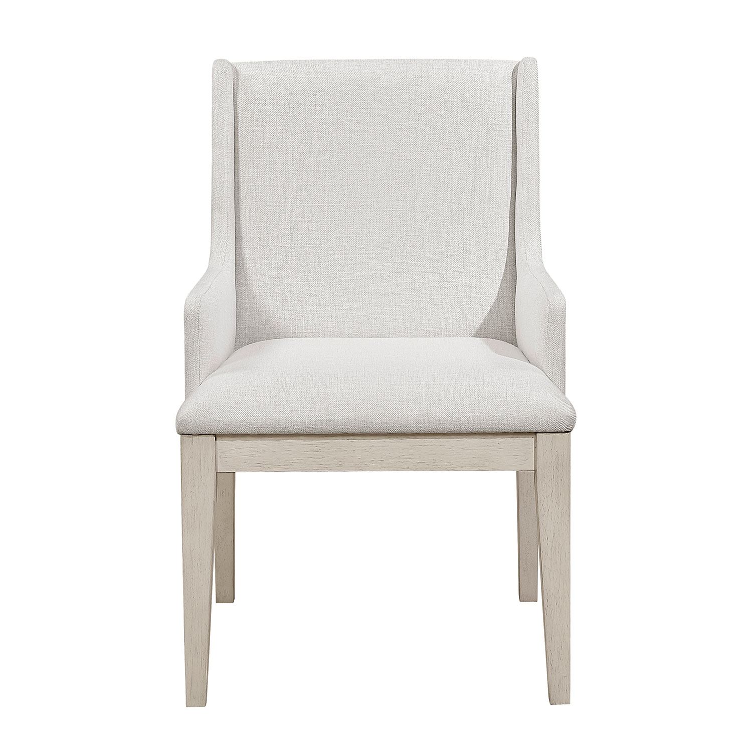 Savona Arm Chair - Antique White - Image 3