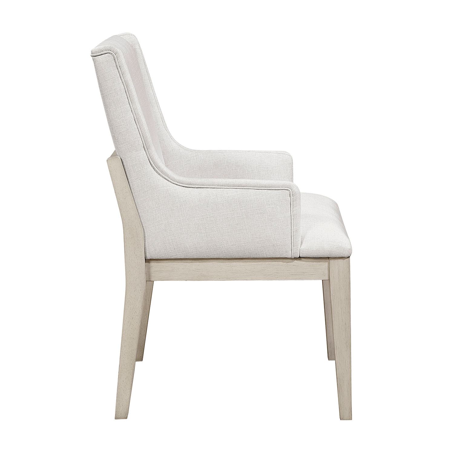 Savona Arm Chair - Antique White - Image 4