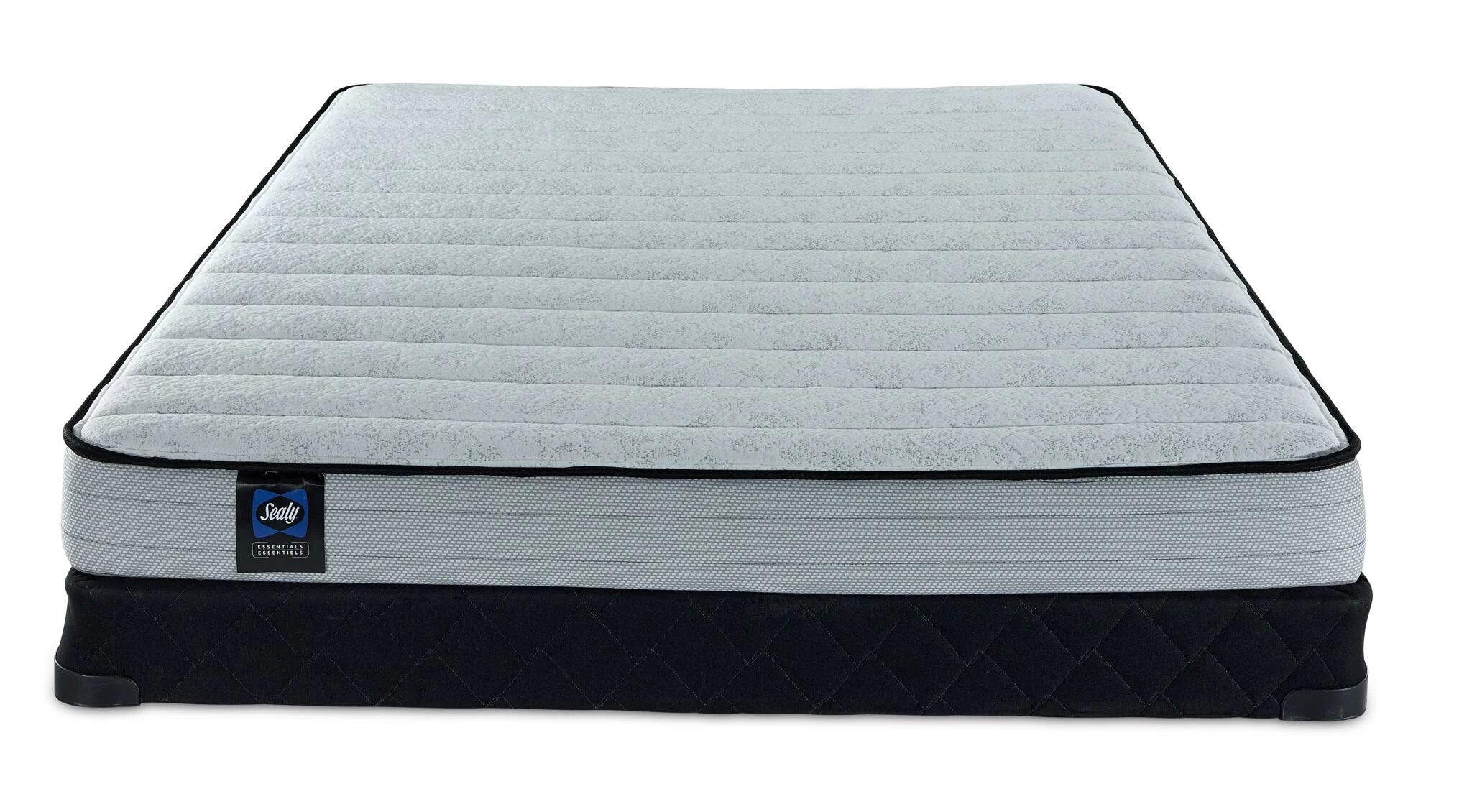 Sealy® Essentials Evan II Medium Full Mattress and Low-Profile Boxspring - Image 2