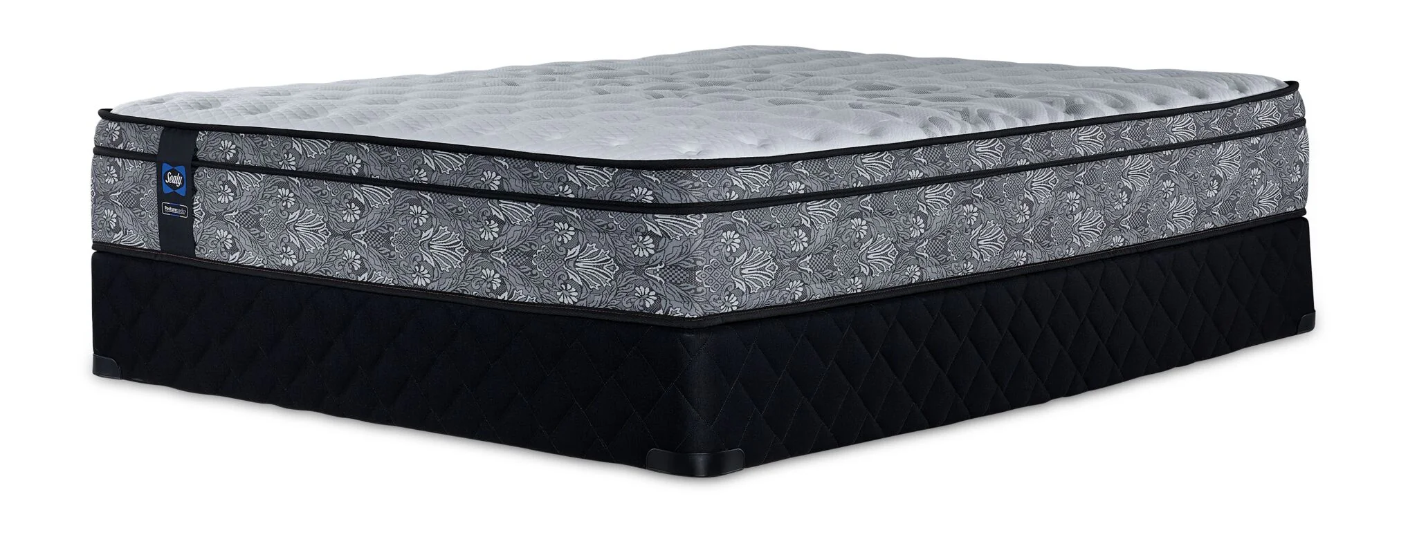 Sealy Posturepedic® Correct Comfort I Firm Eurotop Twin Mattress and Boxspring - Image 3