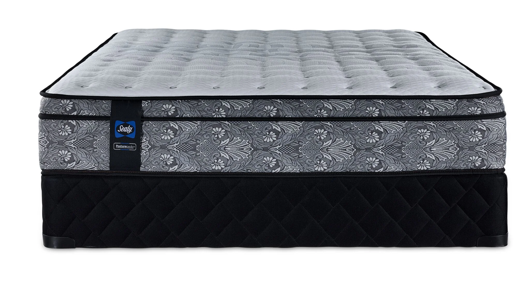 Sealy Posturepedic® Correct Comfort I Firm Eurotop Twin Mattress and Boxspring - Image 4