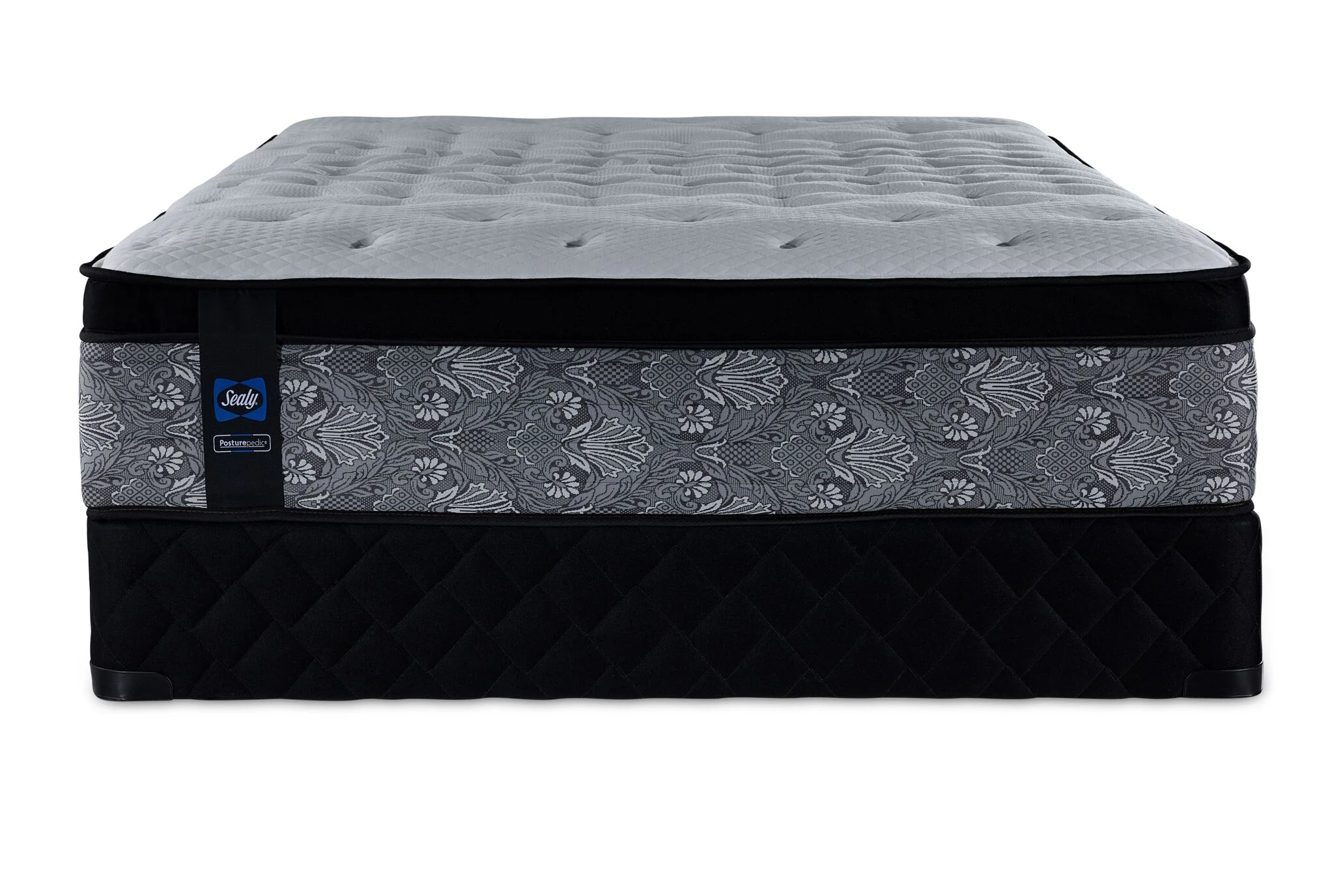 Sealy Posturepedic® Correct Comfort III Firm Eurotop Queen Mattress and Boxspring - Image 4