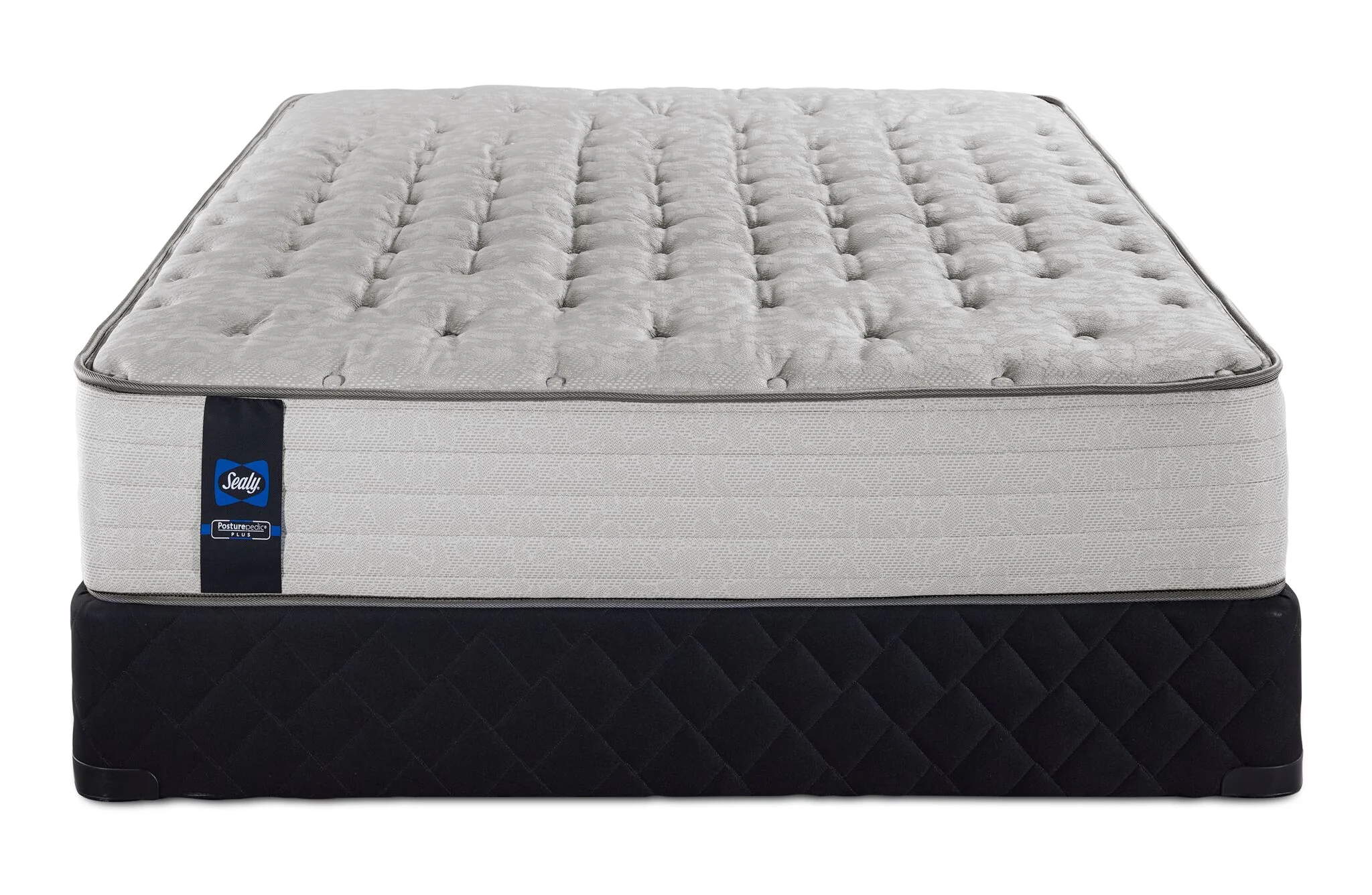Sealy Posturepedic® Plus Sterling Bowie Tight Top Firm Twin Mattress and Boxspring Set - Image 2