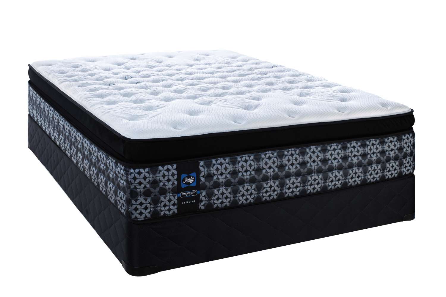 Sealy Posturepedic® Plus Sterling Series - Milana Plush Pillowtop Twin XL Mattress and Boxspring Set - Image 2