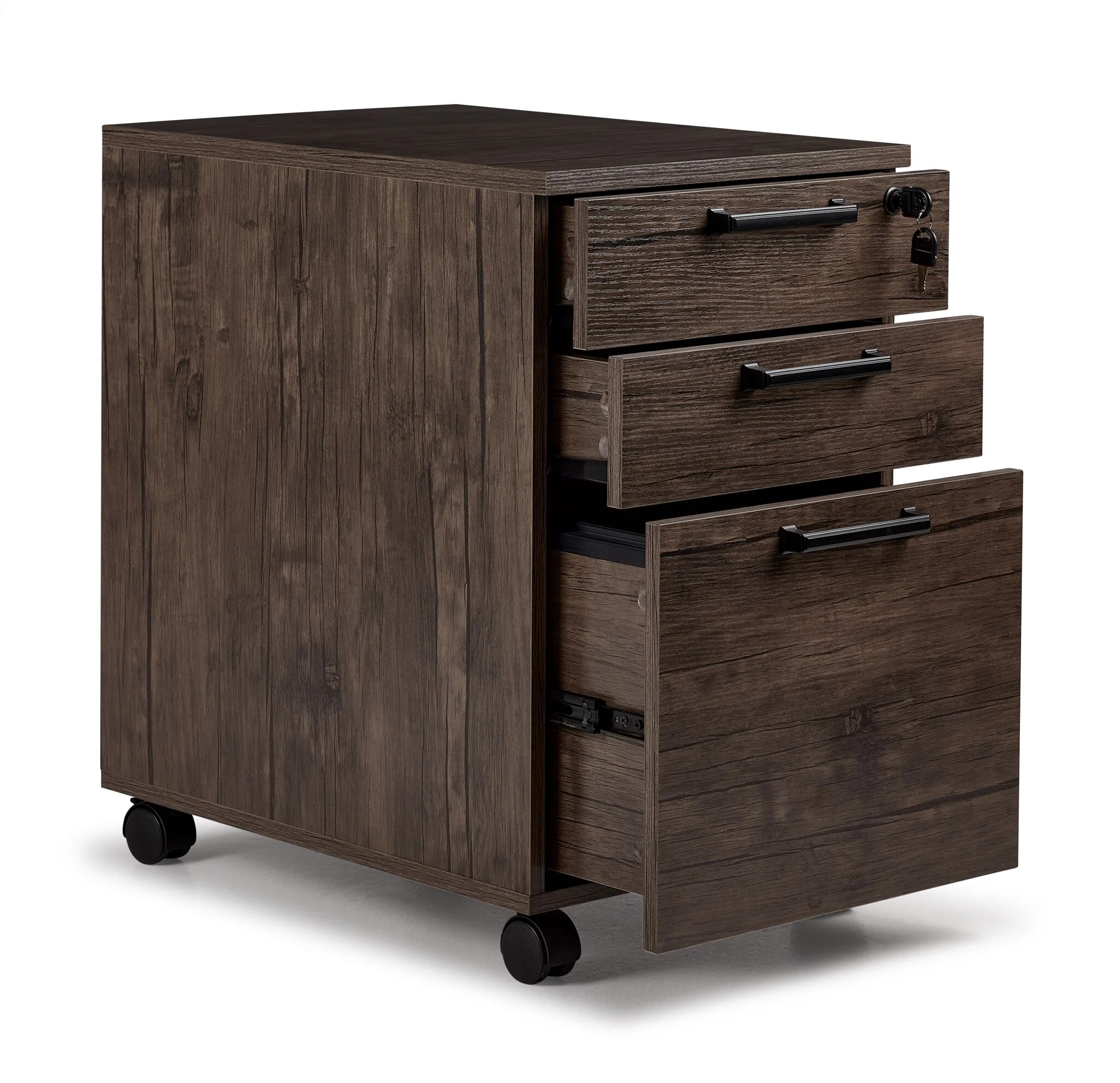 Sean Filling Cabinet- Grey Stone - Image 3
