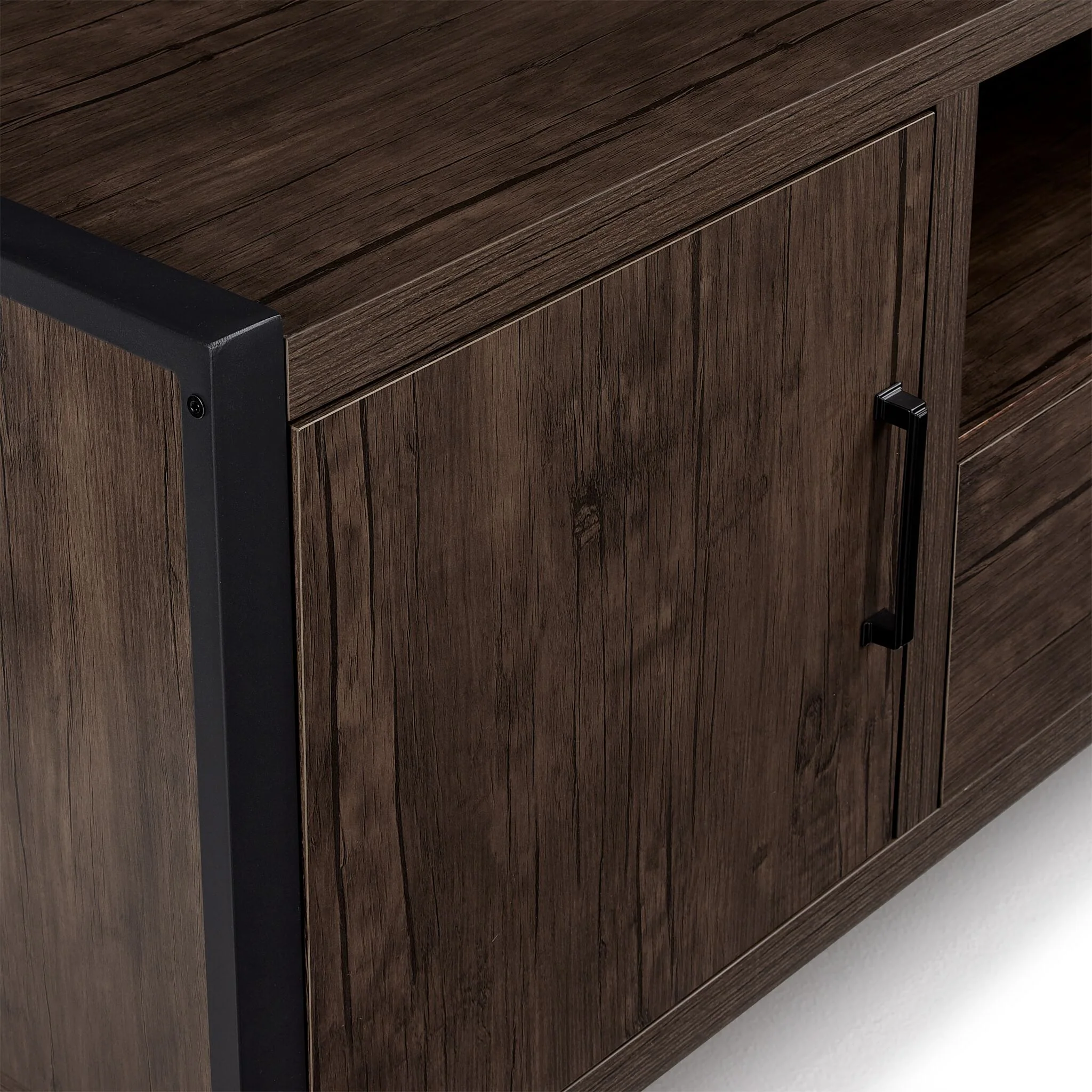 Sean 63.75" TV Stand- Grey Stone - Image 4