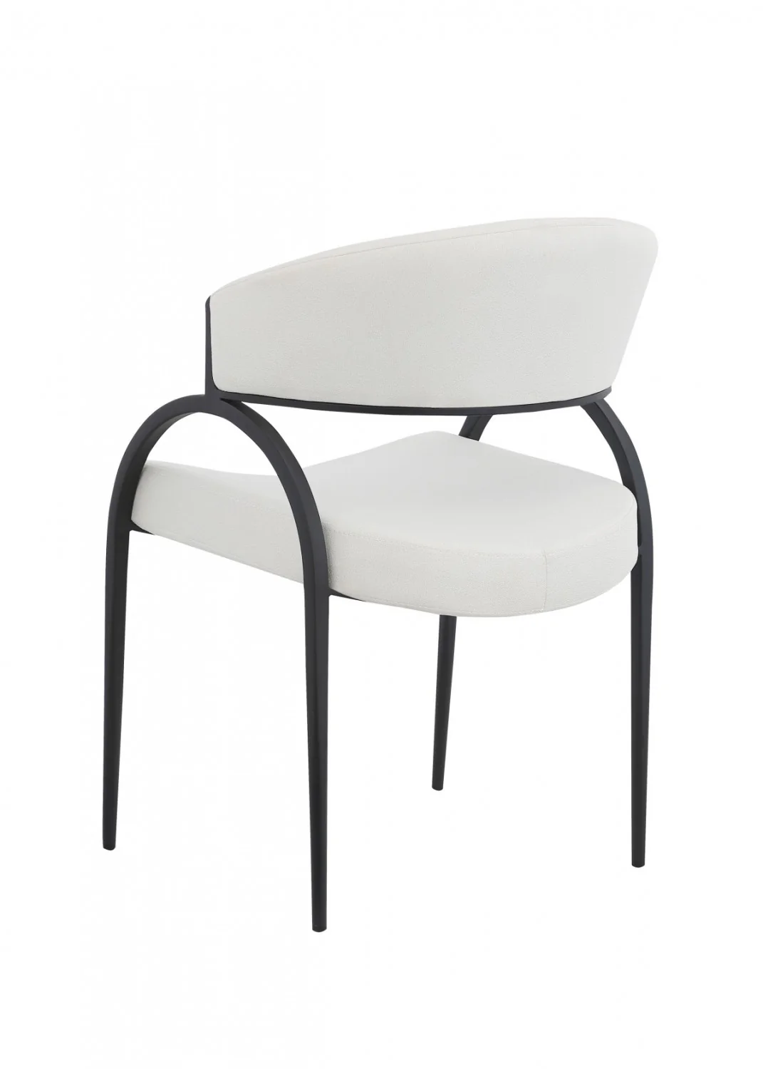 Sena Dining Chair - Light Brown/Black - Set of Two - Image 2