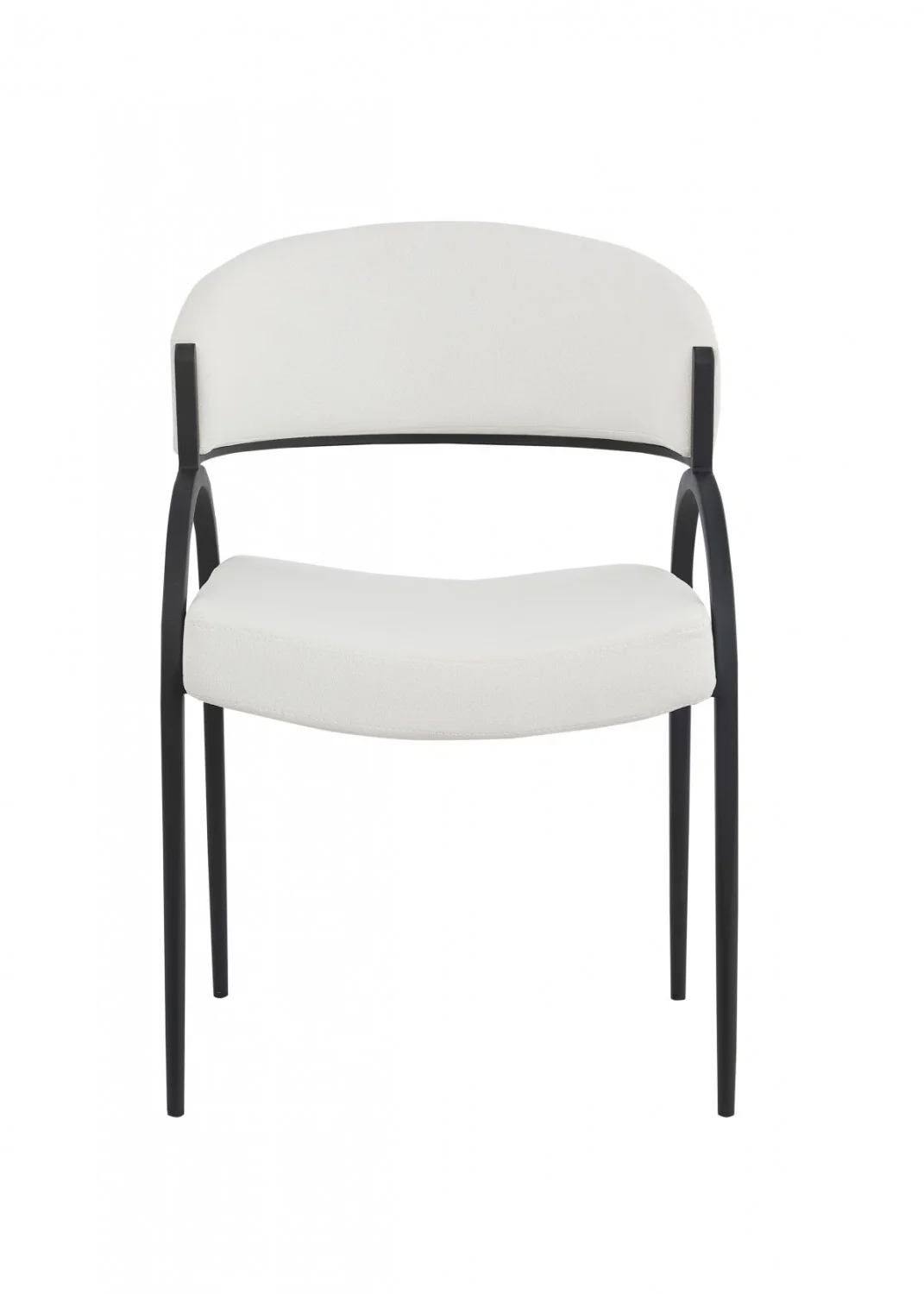 Sena Dining Chair - Light Brown/Black - Set of Two - Image 3