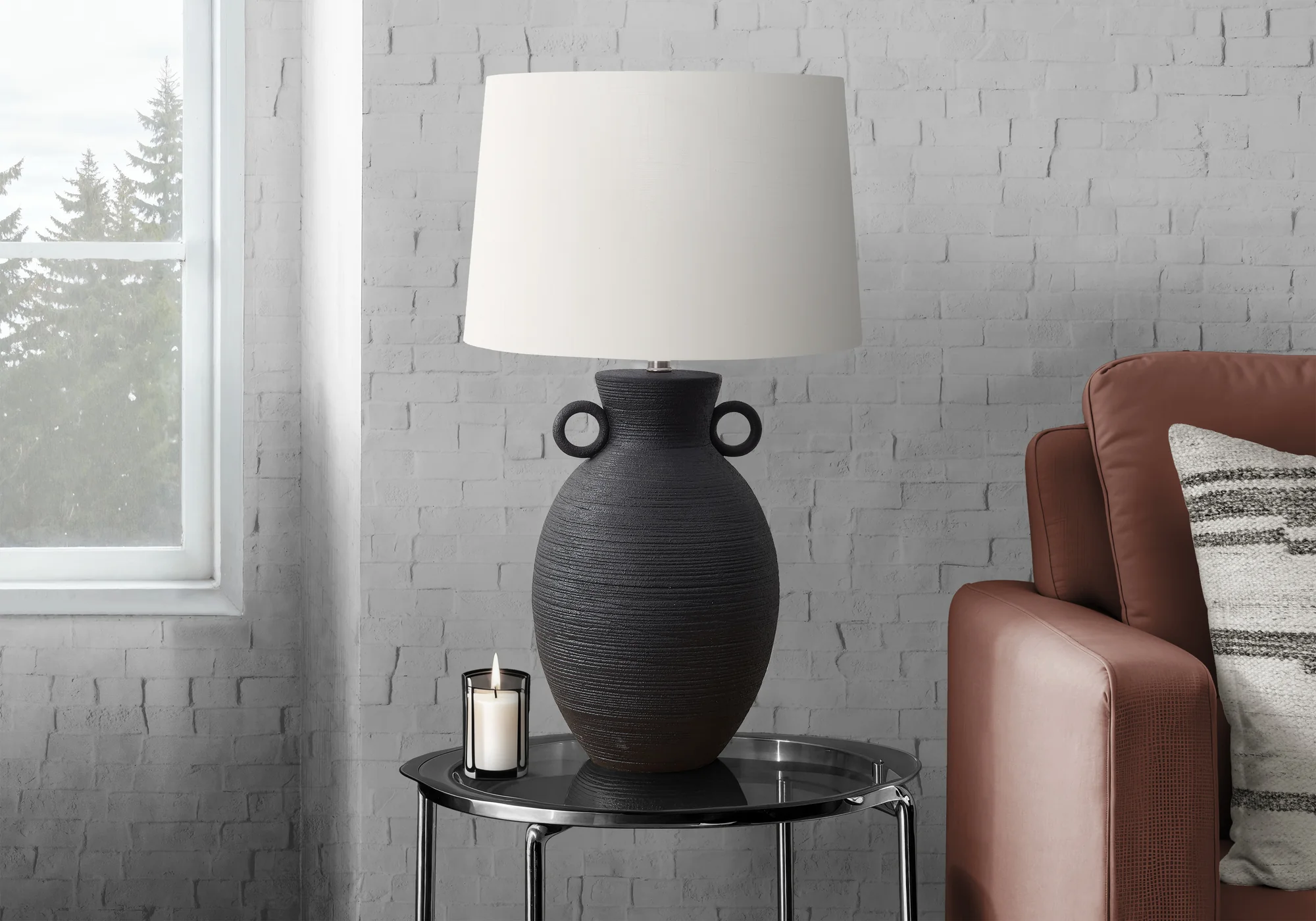 Serin Table Lamp - Black - Image 2