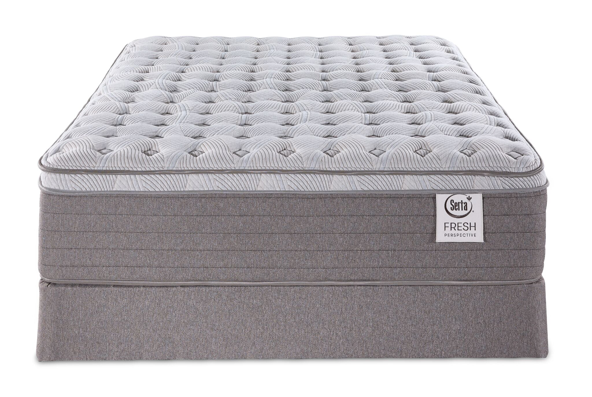 Serta Fresh Perspective Medium Full Mattress and Boxspring Set - Image 2