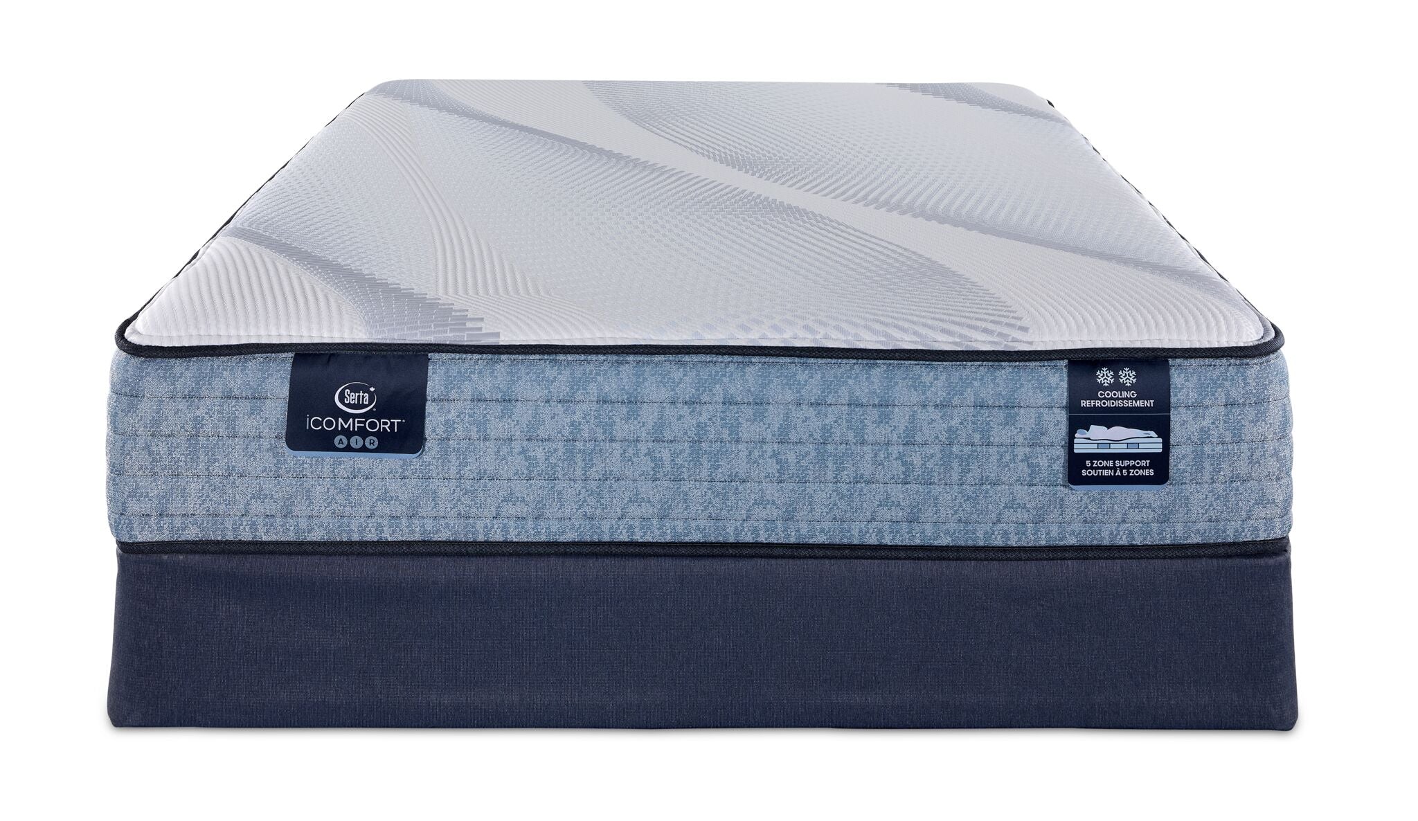 Serta iComfort® AIR 1 Firm 11.5" Queen Mattress and Boxspring Set - Image 2