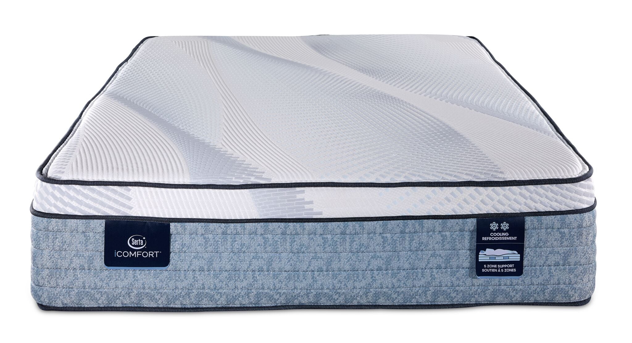 Serta iComfort® AIR 2 Luxury Firm Euro Top 13" Queen Mattress - Image 2