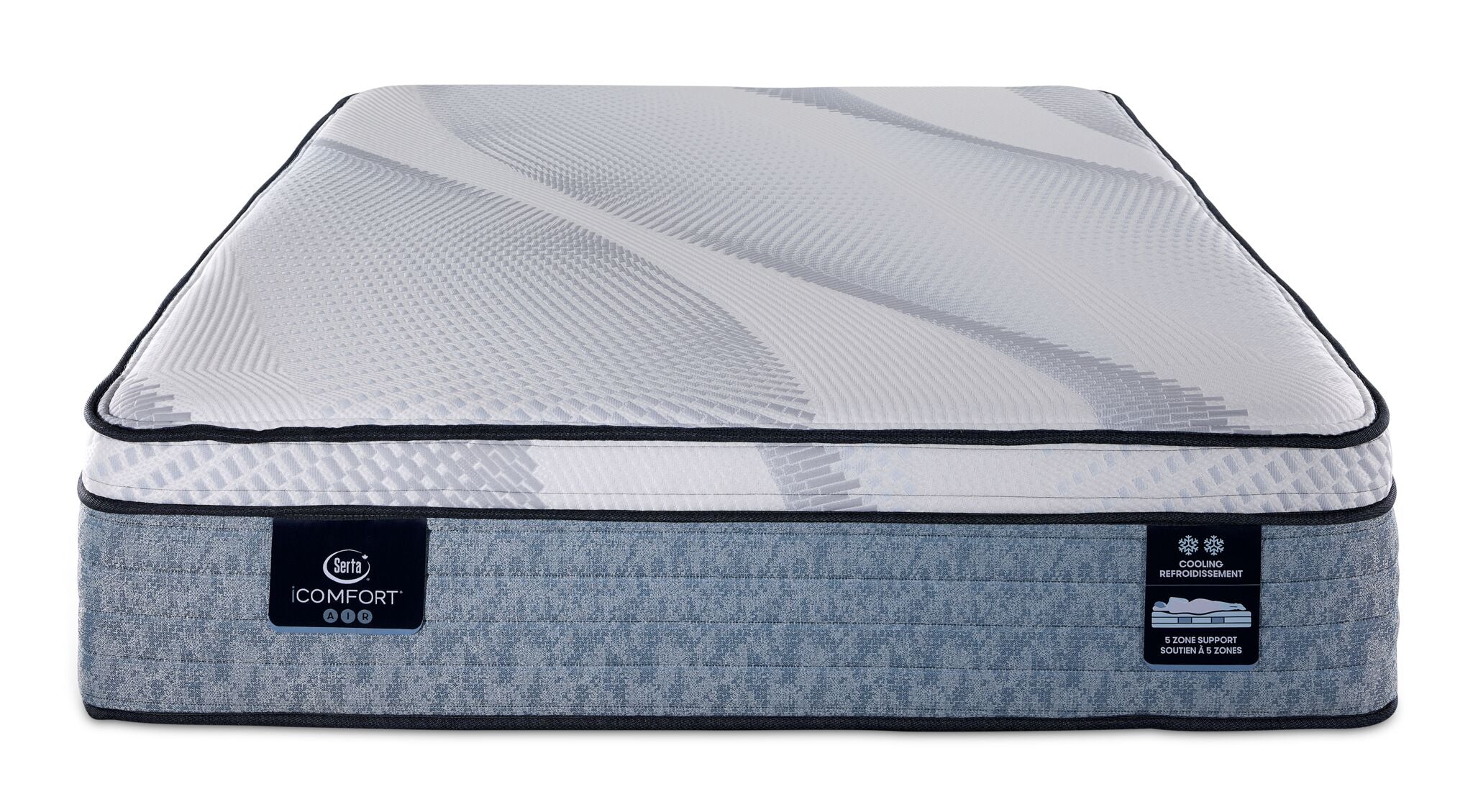 Serta iComfort® AIR 4 Plush Euro Top 14" Full Mattress - Image 2
