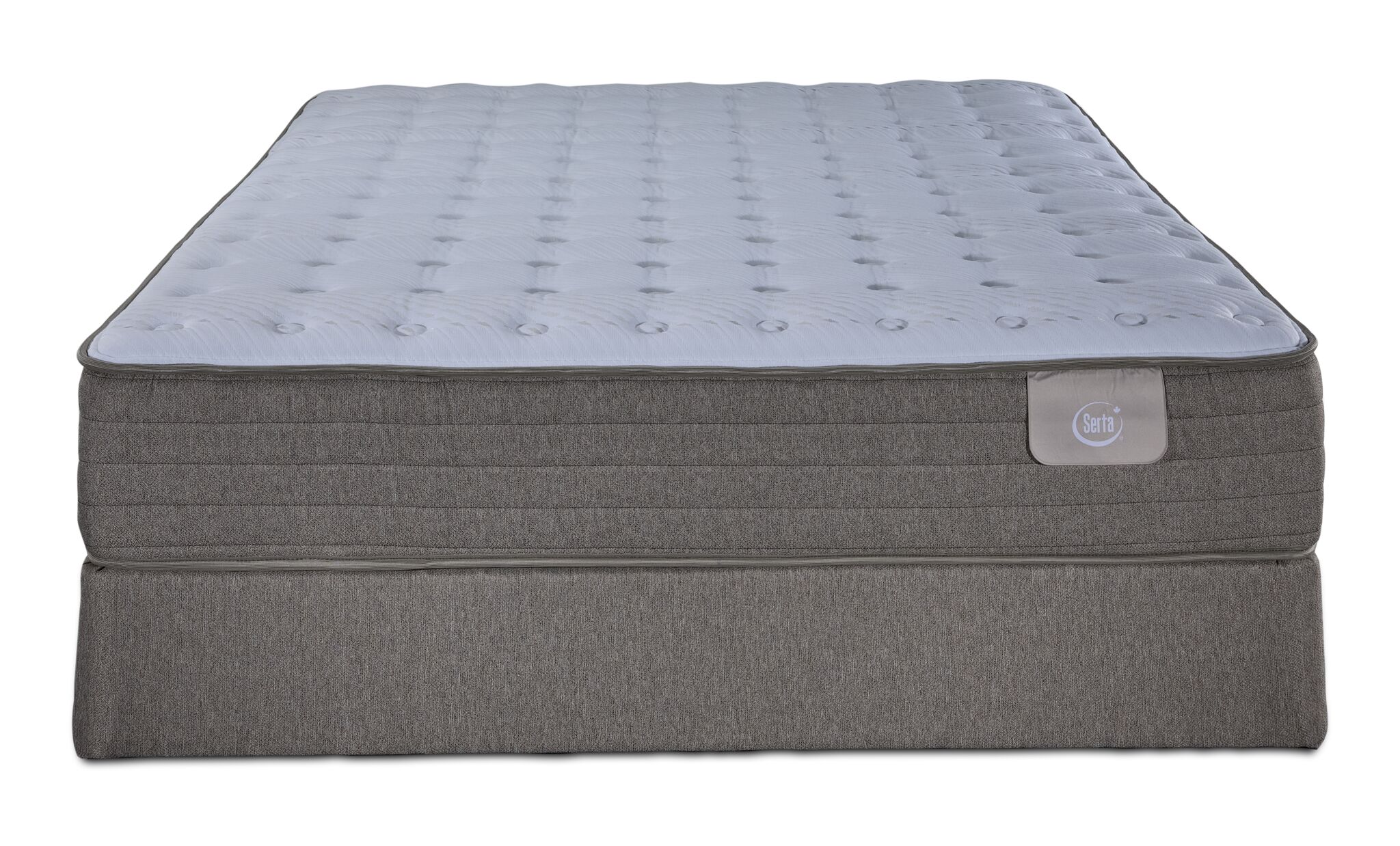 Serta Panama Firm Queen Mattress and Boxspring Set - Image 2