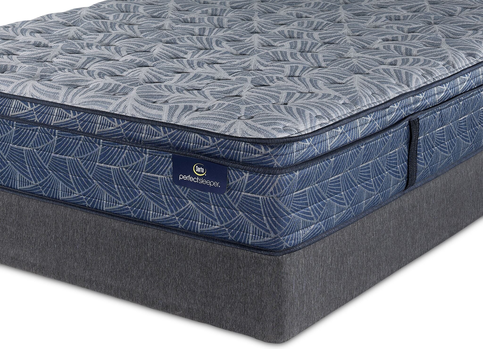 Serta® Perfect Sleeper Thrive Medium Euro Top King Mattress and Split Boxspring Set - Image 3