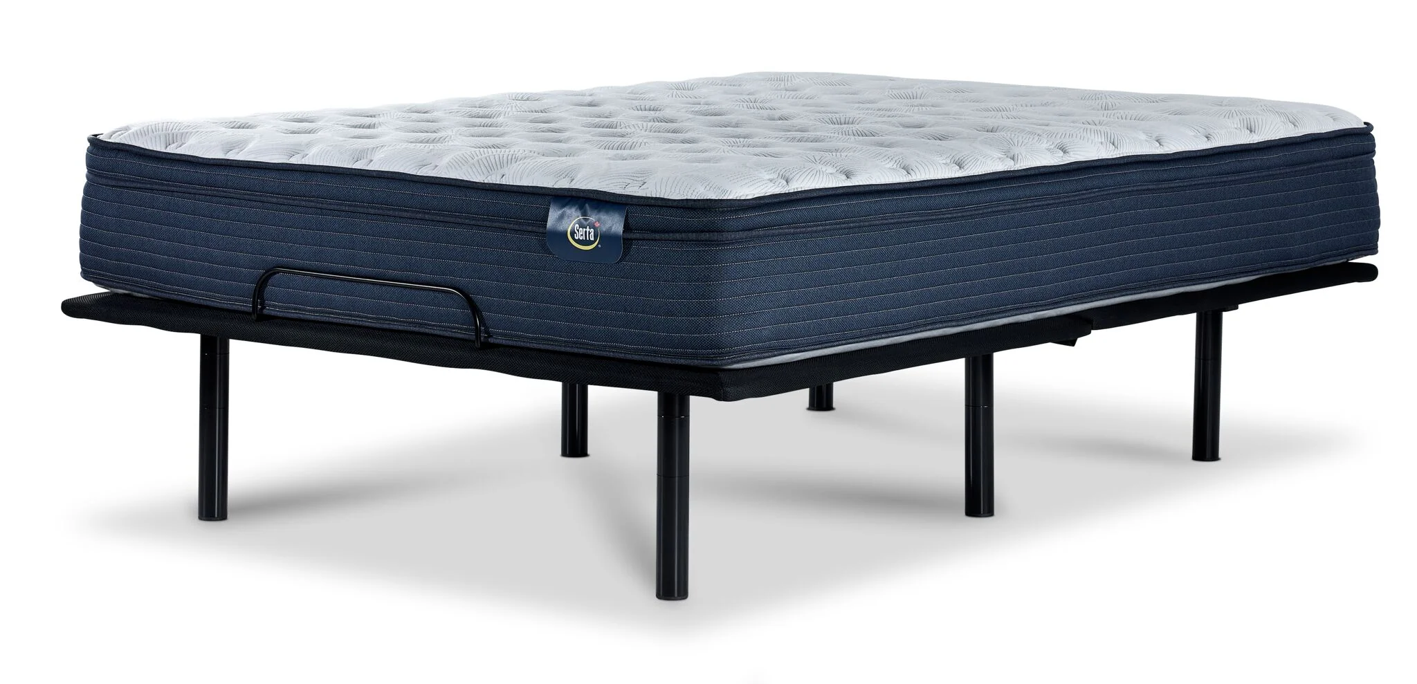 Serta Prosper Firm Euro Top King Mattress and L2 Motion Adjustable Base - Image 2
