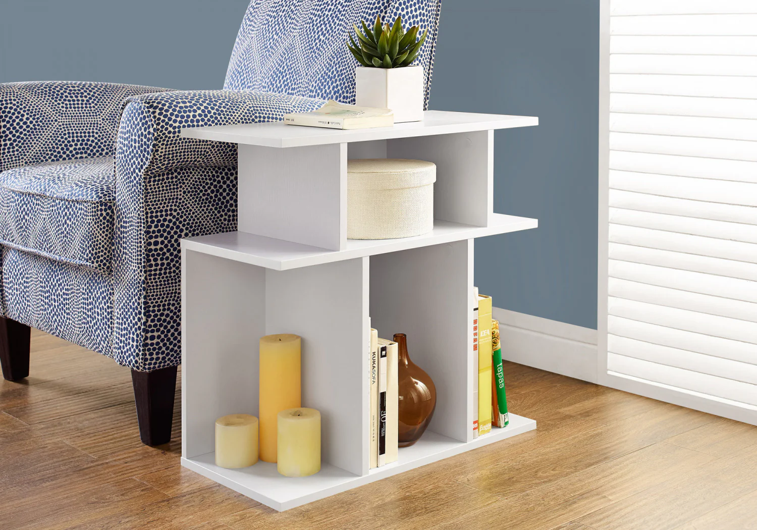 Seville Side Table - White - Image 2