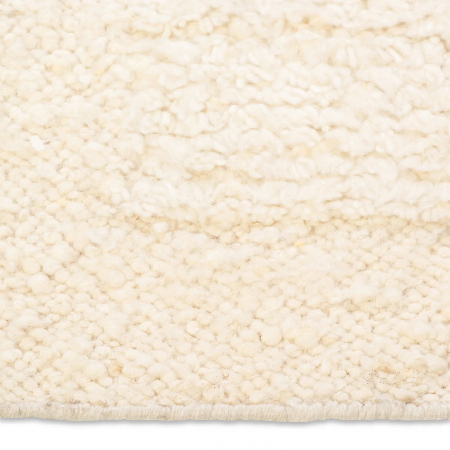 Shanaya Hand-Spun Rug - 5' x 8' - Cream - Image 4