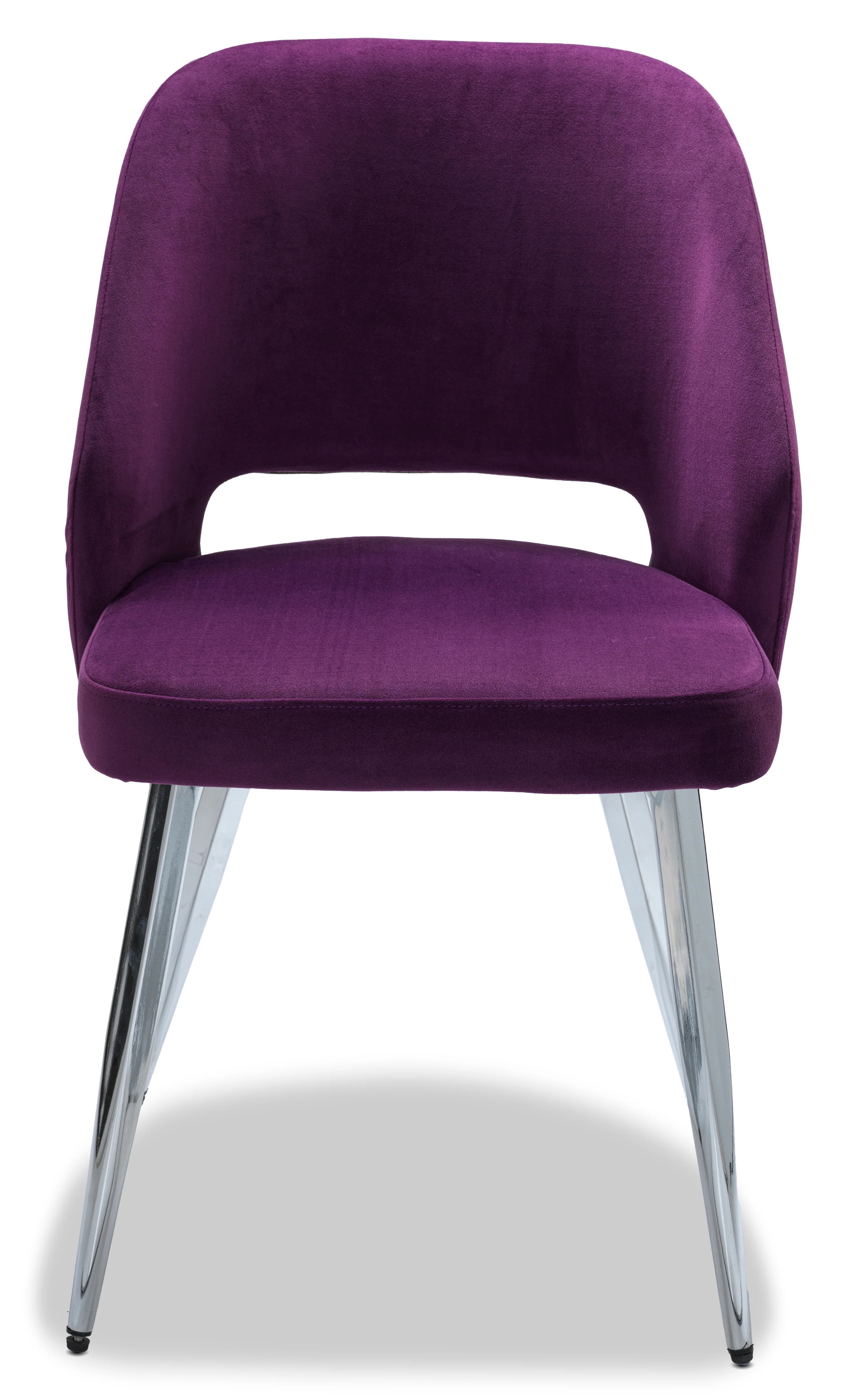 Sheen Side Chair - Aubergine - Image 2