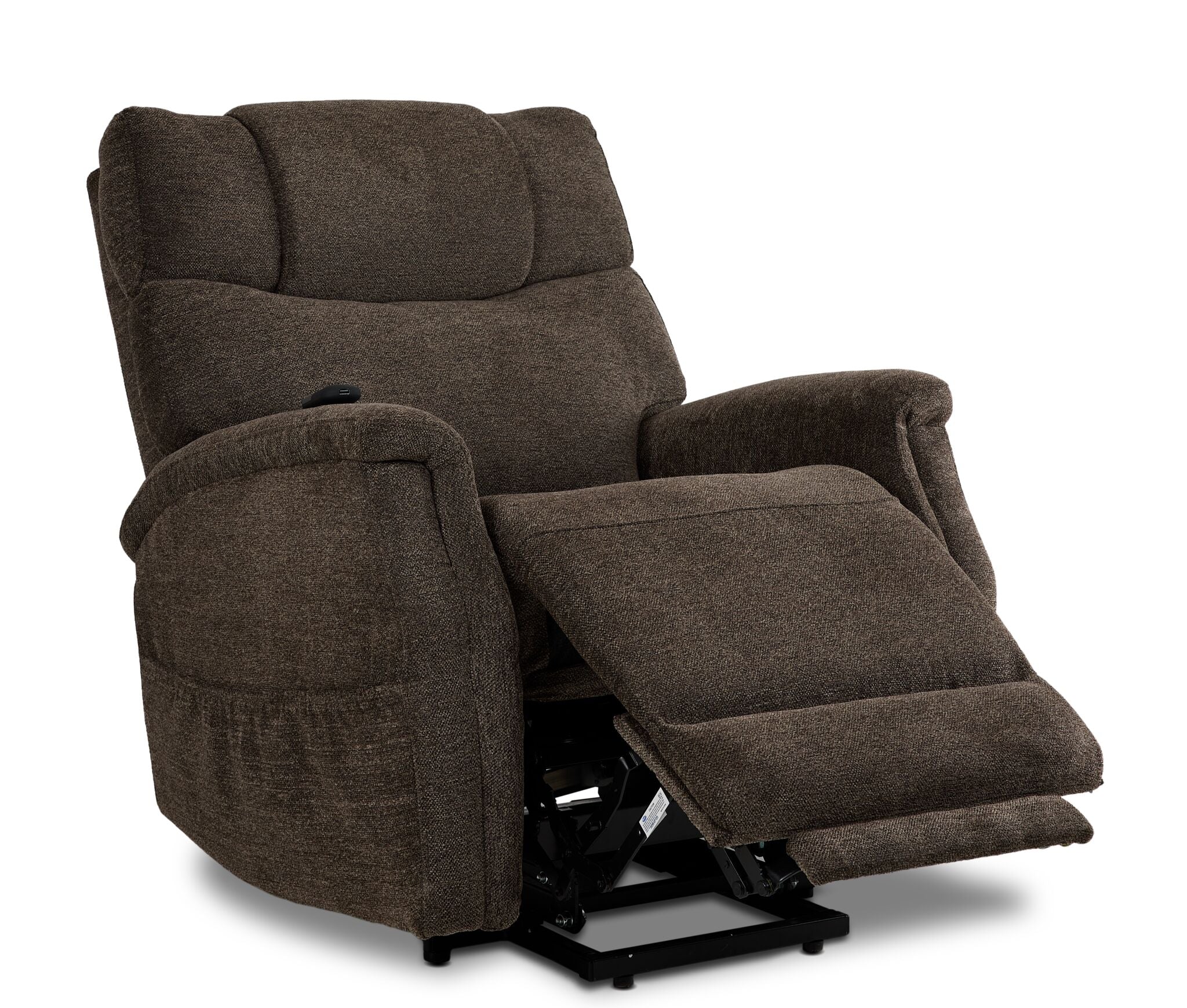 Sicily Power Lift Recliner - Dark Brown - Image 3