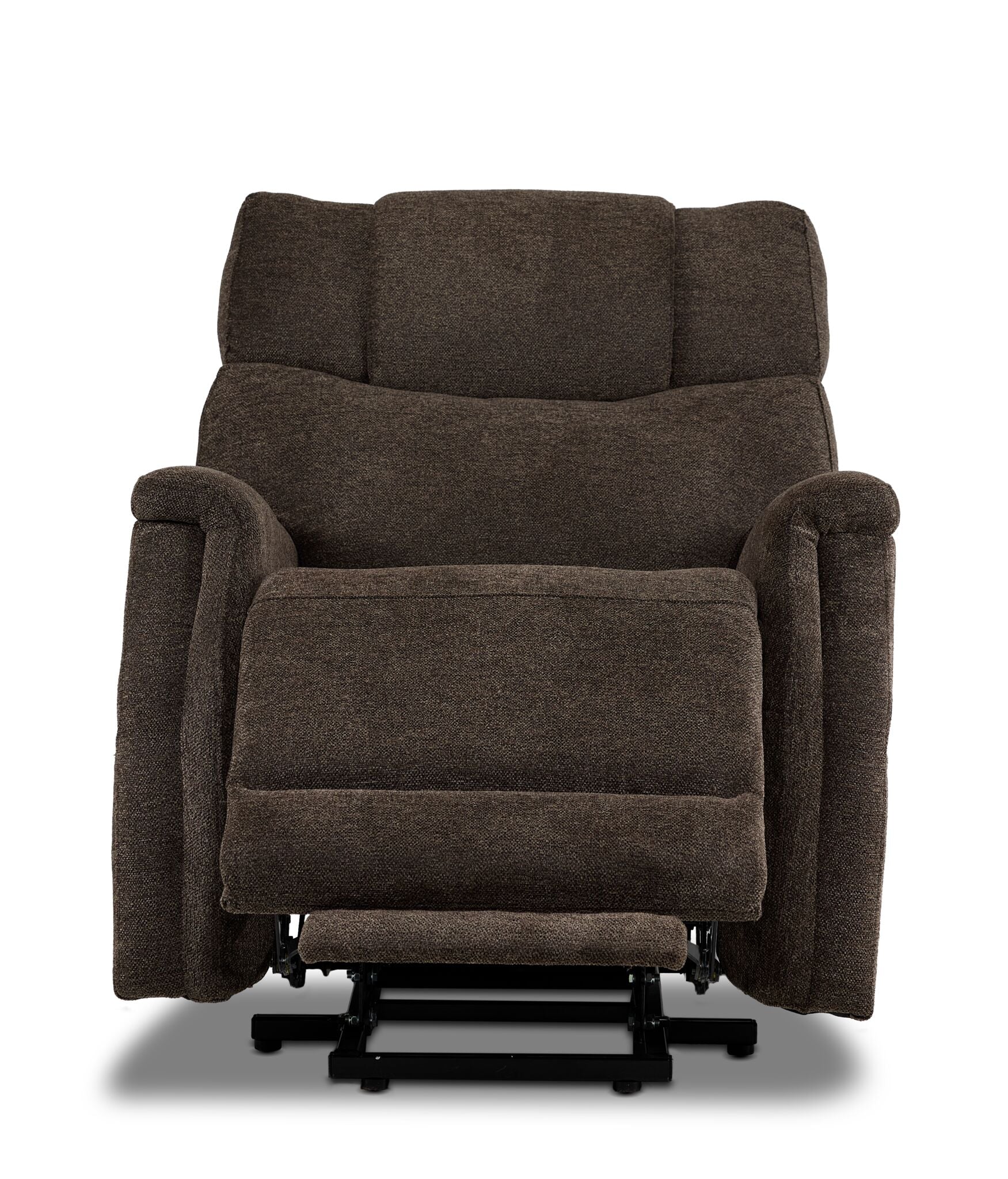 Sicily Power Lift Recliner - Dark Brown - Image 4