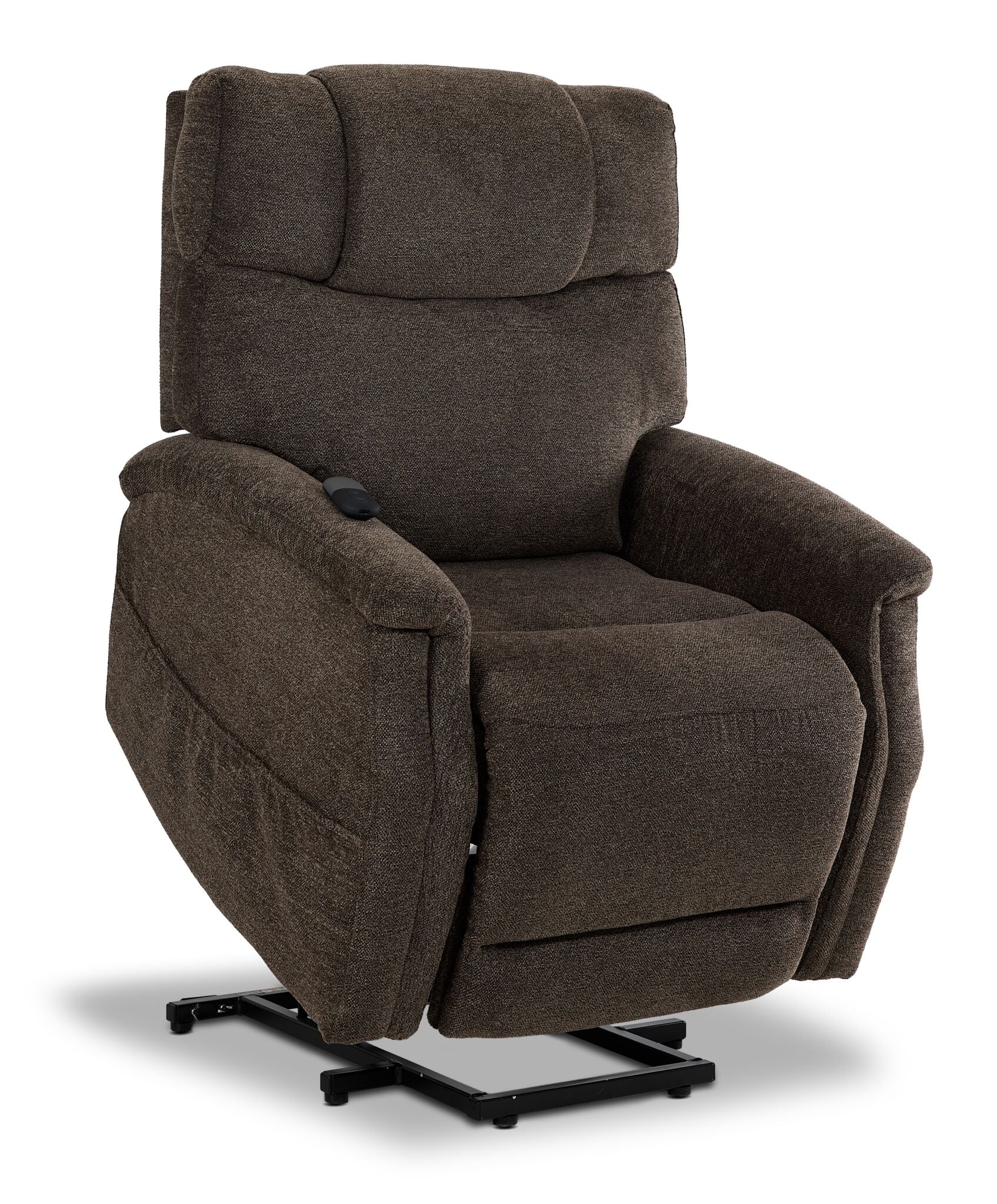 Sicily Power Lift Recliner - Dark Brown - Image 5
