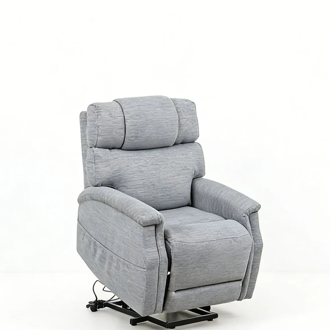 Sicily Power Lift Recliner - Grey - Image 5