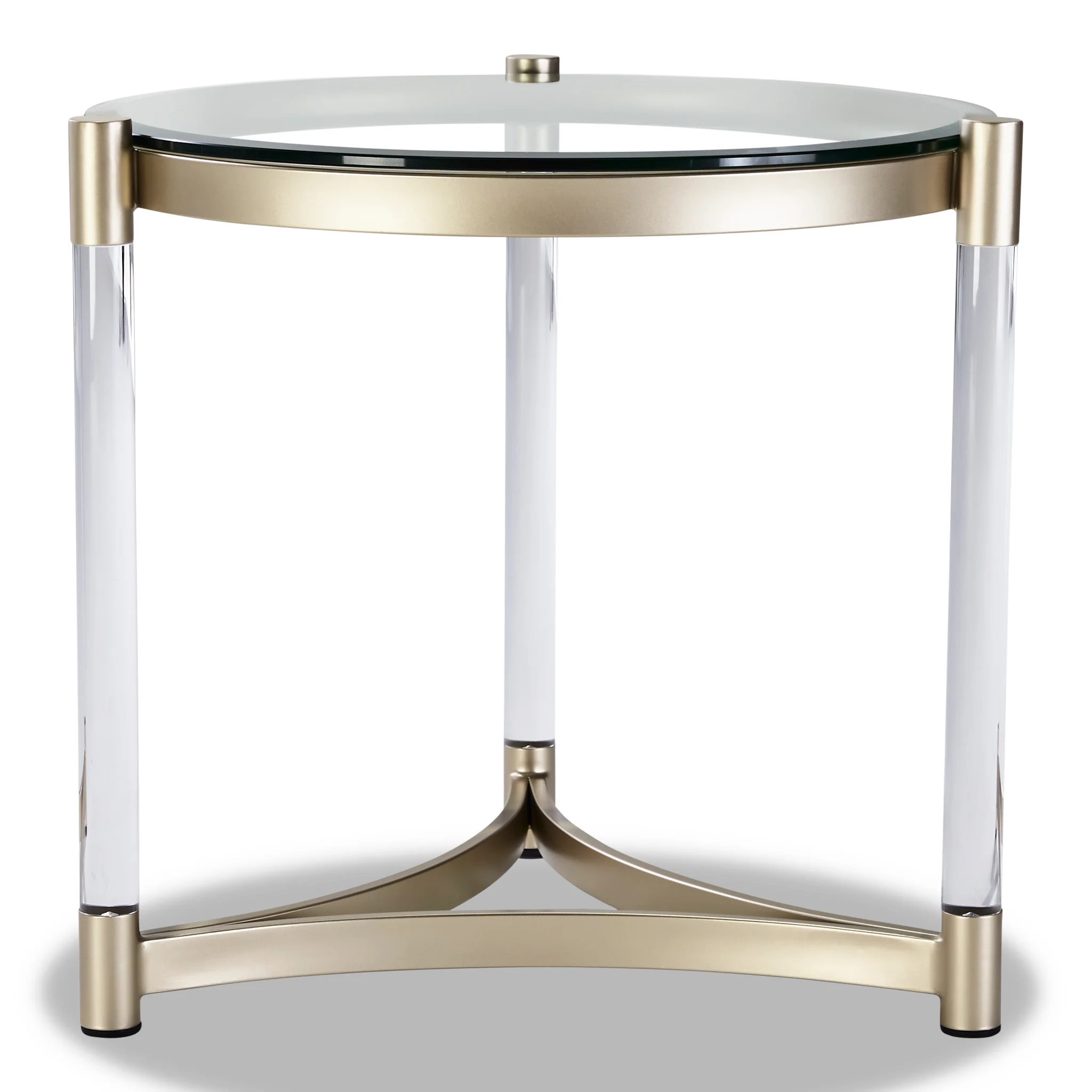 Silas End Table - Platinum - Image 2