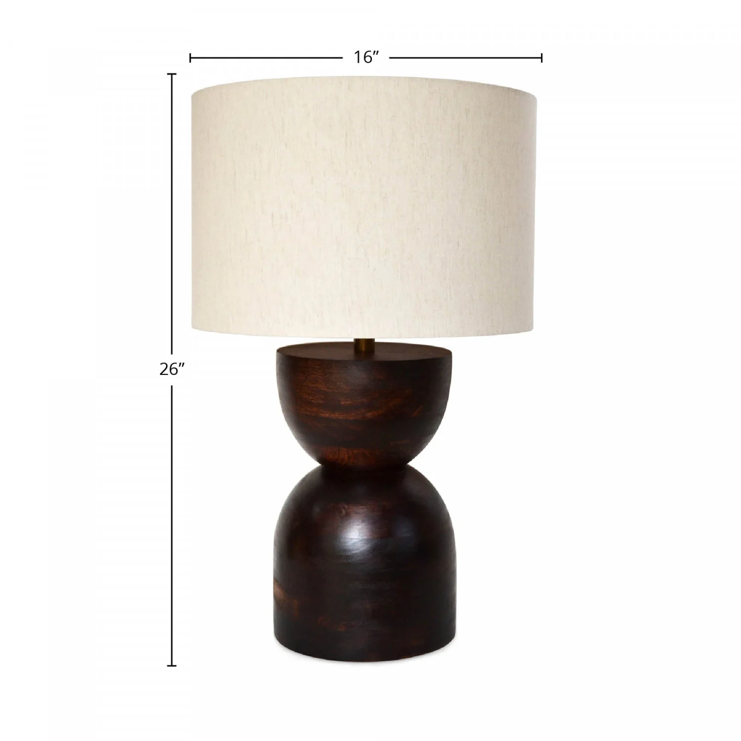 Silvane Contour Lamp - Dark Brown - Image 3