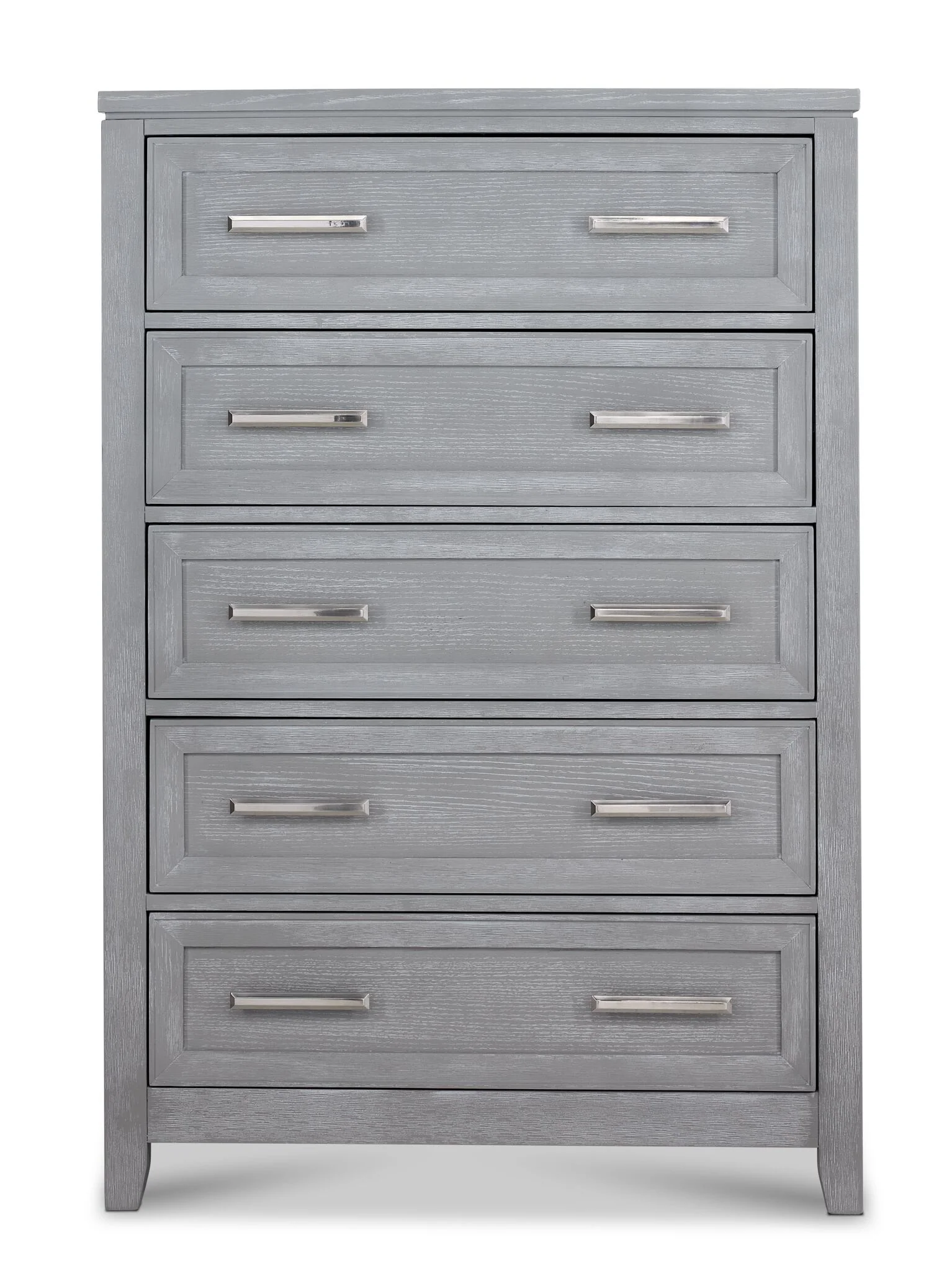 Silverstone 5-Drawer Chest - Mist Grey - Image 2