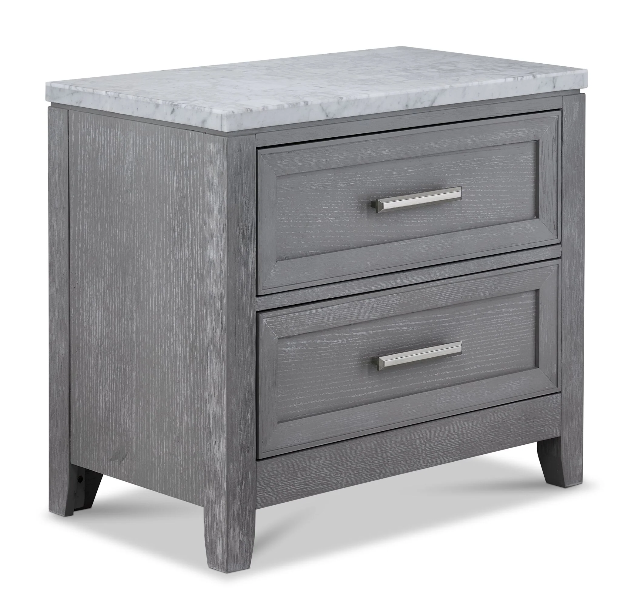 Silverstone 6 - Piece King Storage Bedroom Package - Mist Grey - Image 3