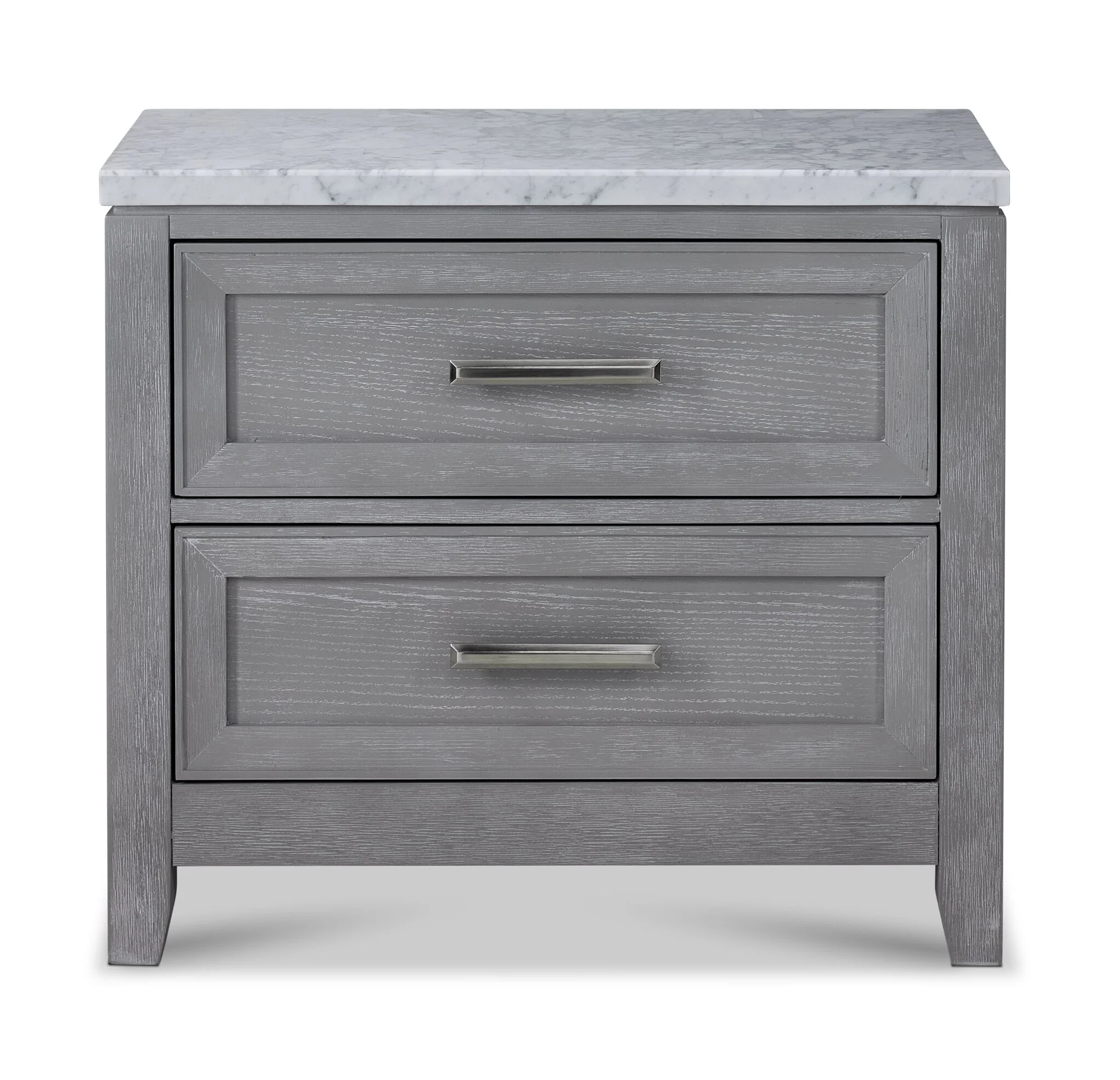 Silverstone Night Table - Mist Grey - Image 2