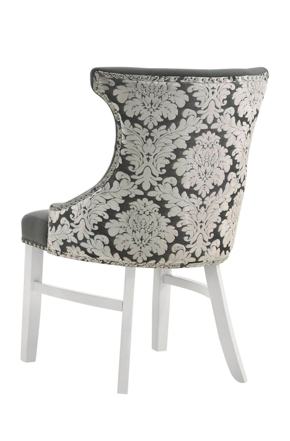 Silvia Dining Chair - White, Grey - Image 3
