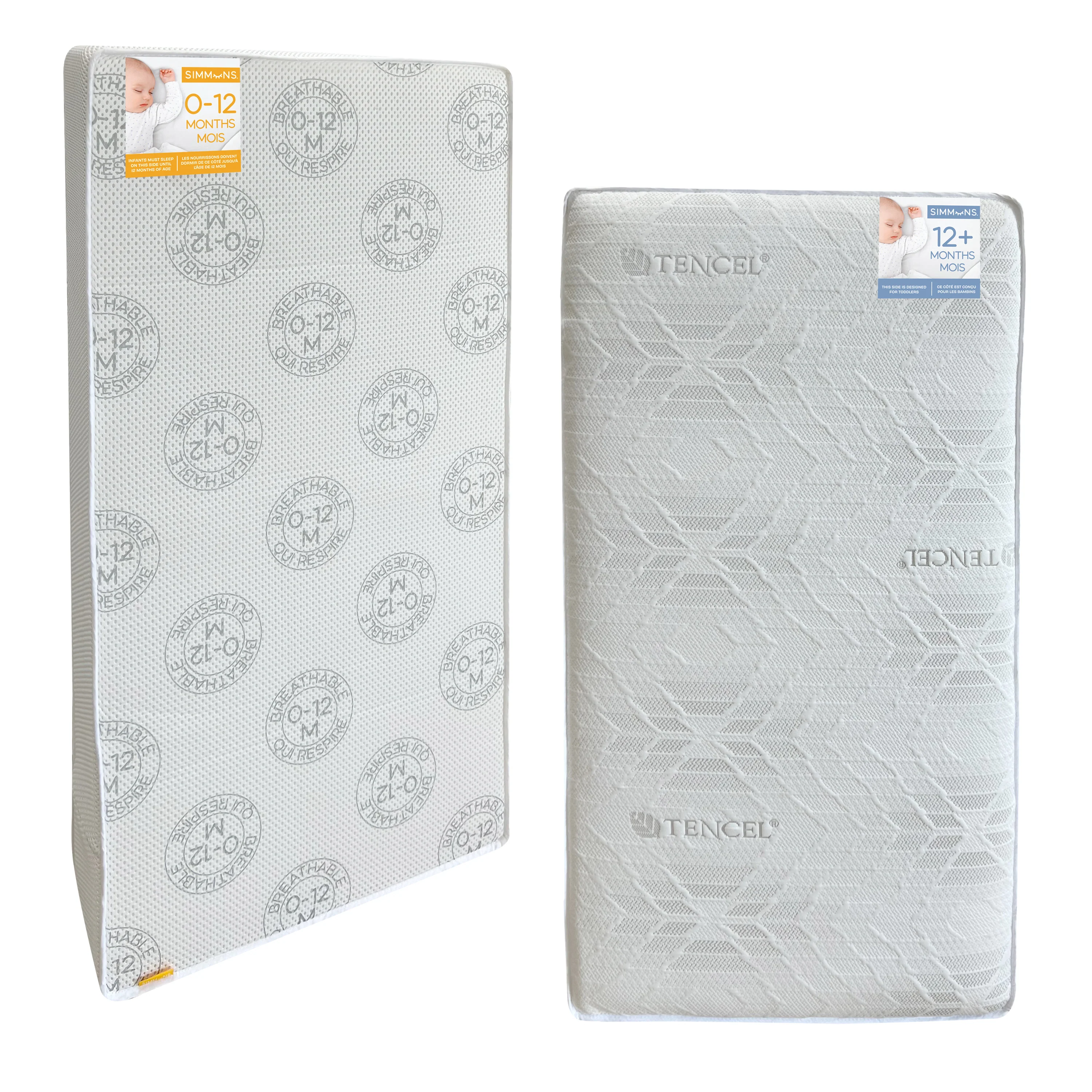 Simmons Breathe Firm Crib Mattress - Image 4