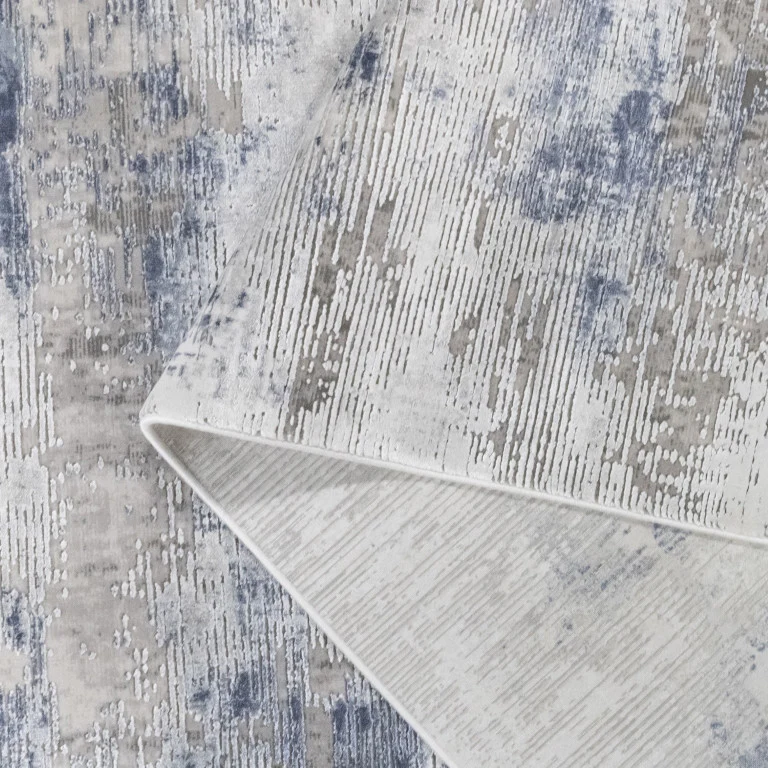 Skadi Casual Rug - 5' x 8' - Blue/White - Image 2
