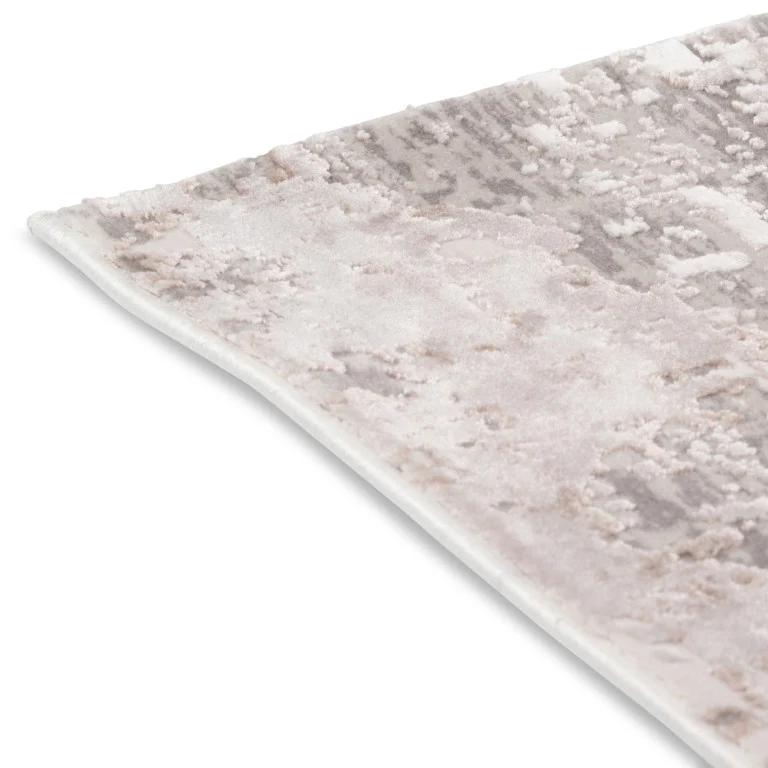 Skadi Clouds Rug - 4' x 6' - Grey/Beige - Image 3