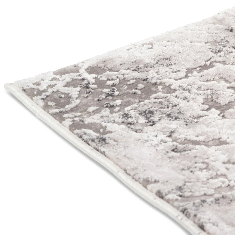 Skadi Marble Rug - 9' x 12' - Grey/Beige - Image 4