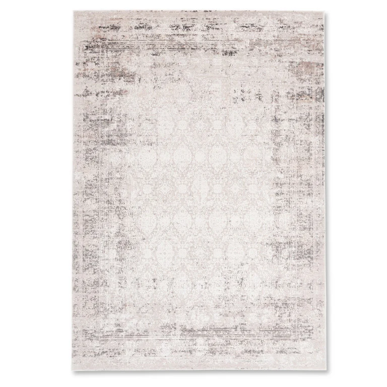Skadi Mosaic Rug - 5' x 8' - Grey/Beige