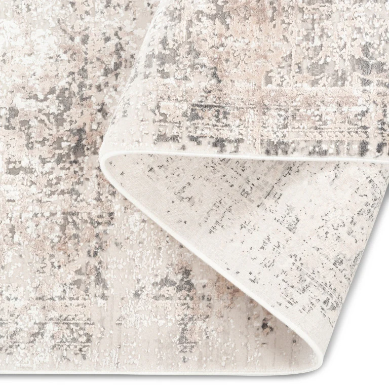 Skadi Mosaic Rug - 9' x 12' - Grey/Beige - Image 5