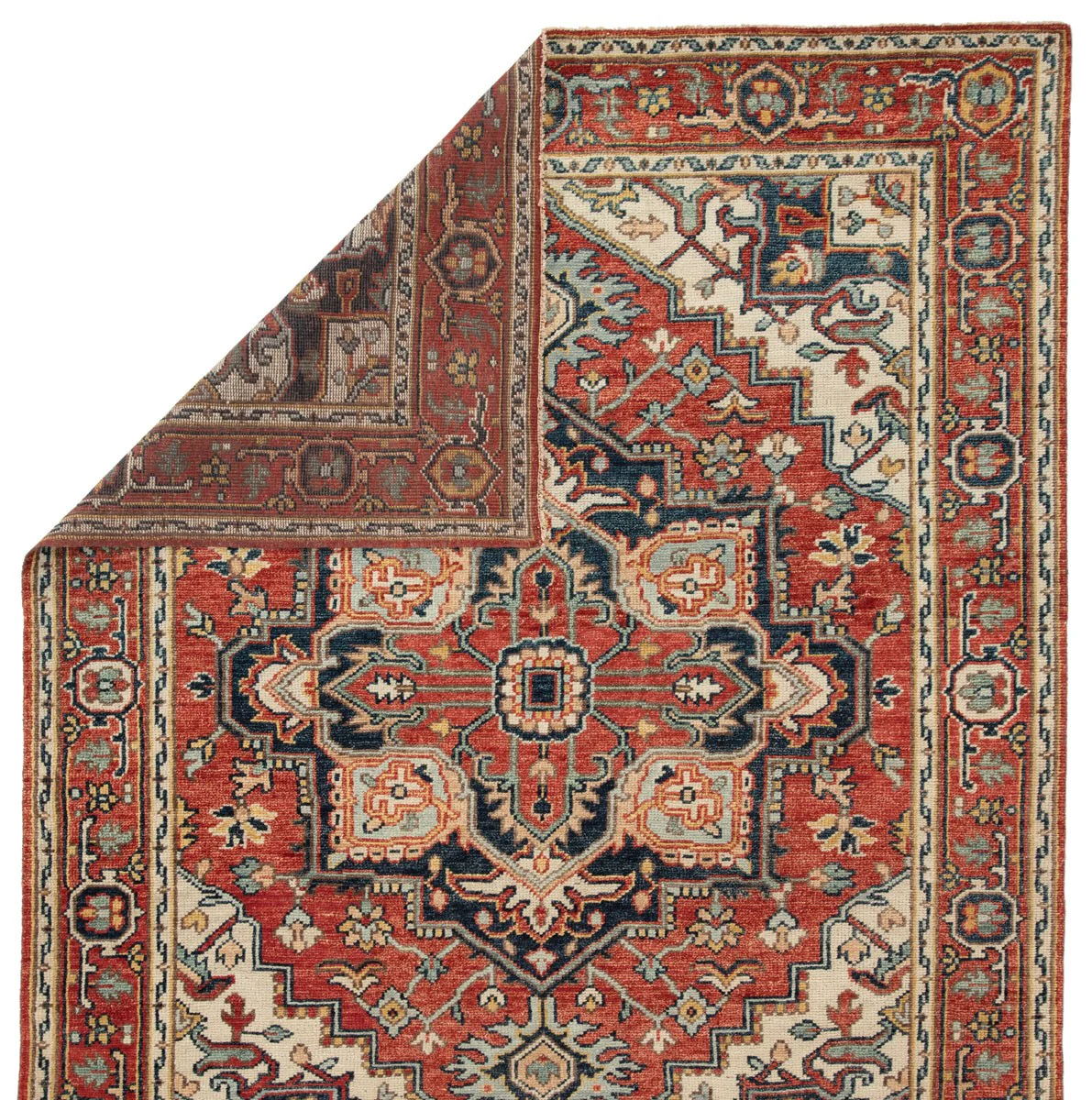Skalkota VIII Area Rug - 10' X 14' - Red/Multi - Image 3