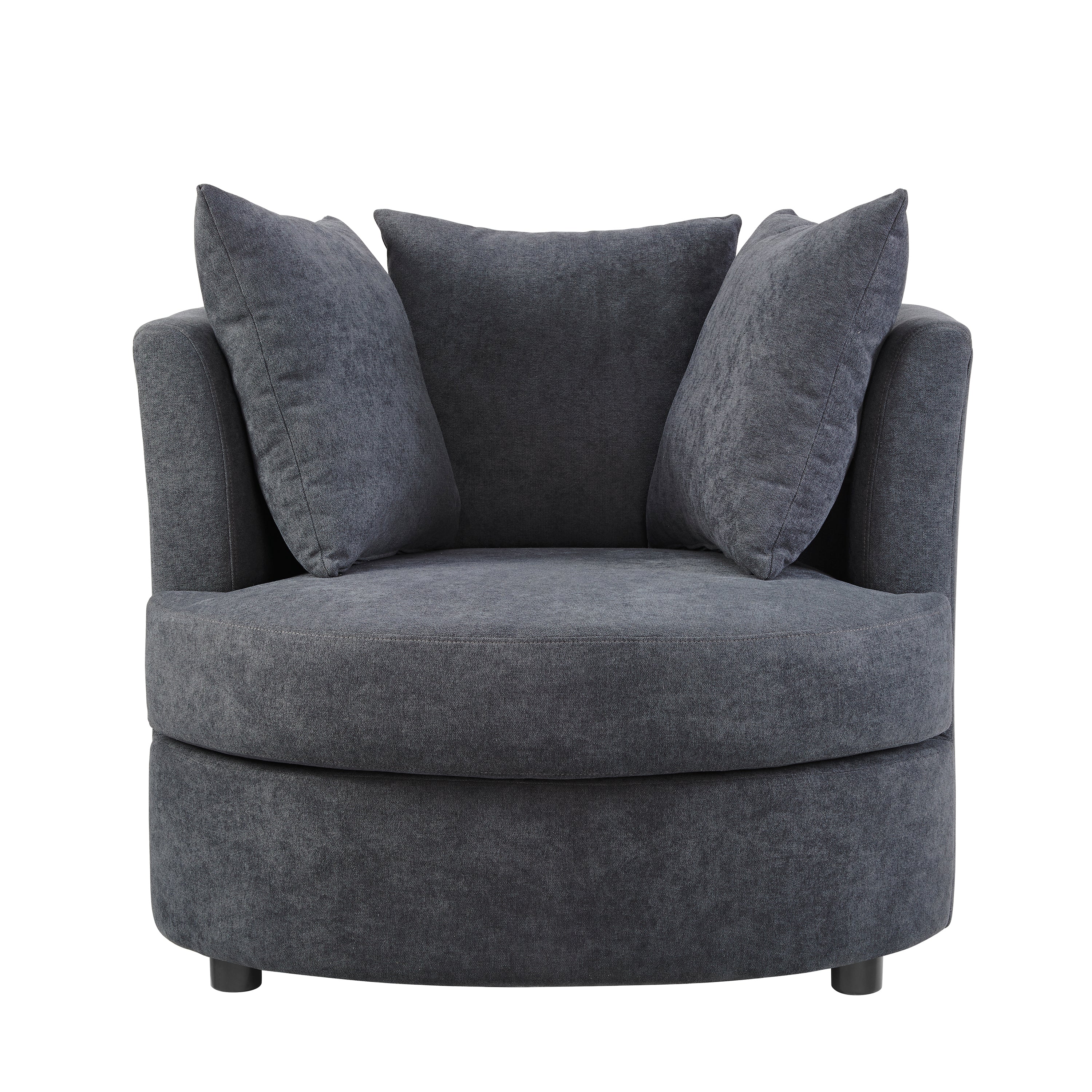 Snuggle Accent Chair - Navy - Image 3