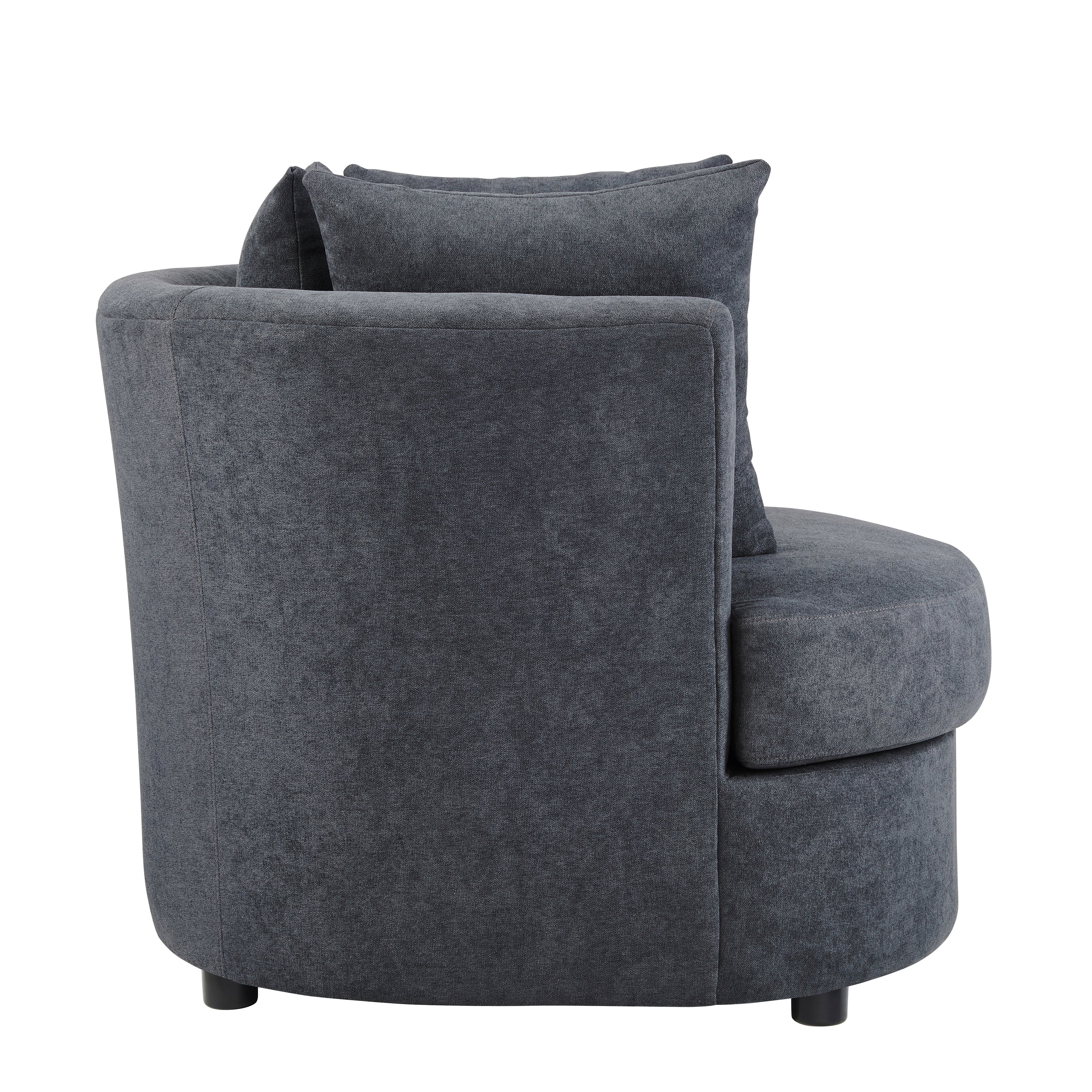 Snuggle Accent Chair - Navy - Image 4