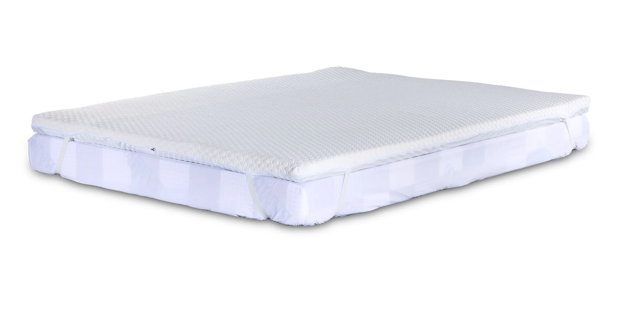 So Sleepy 3" Warm and Cold King Mattress Topper - Image 4