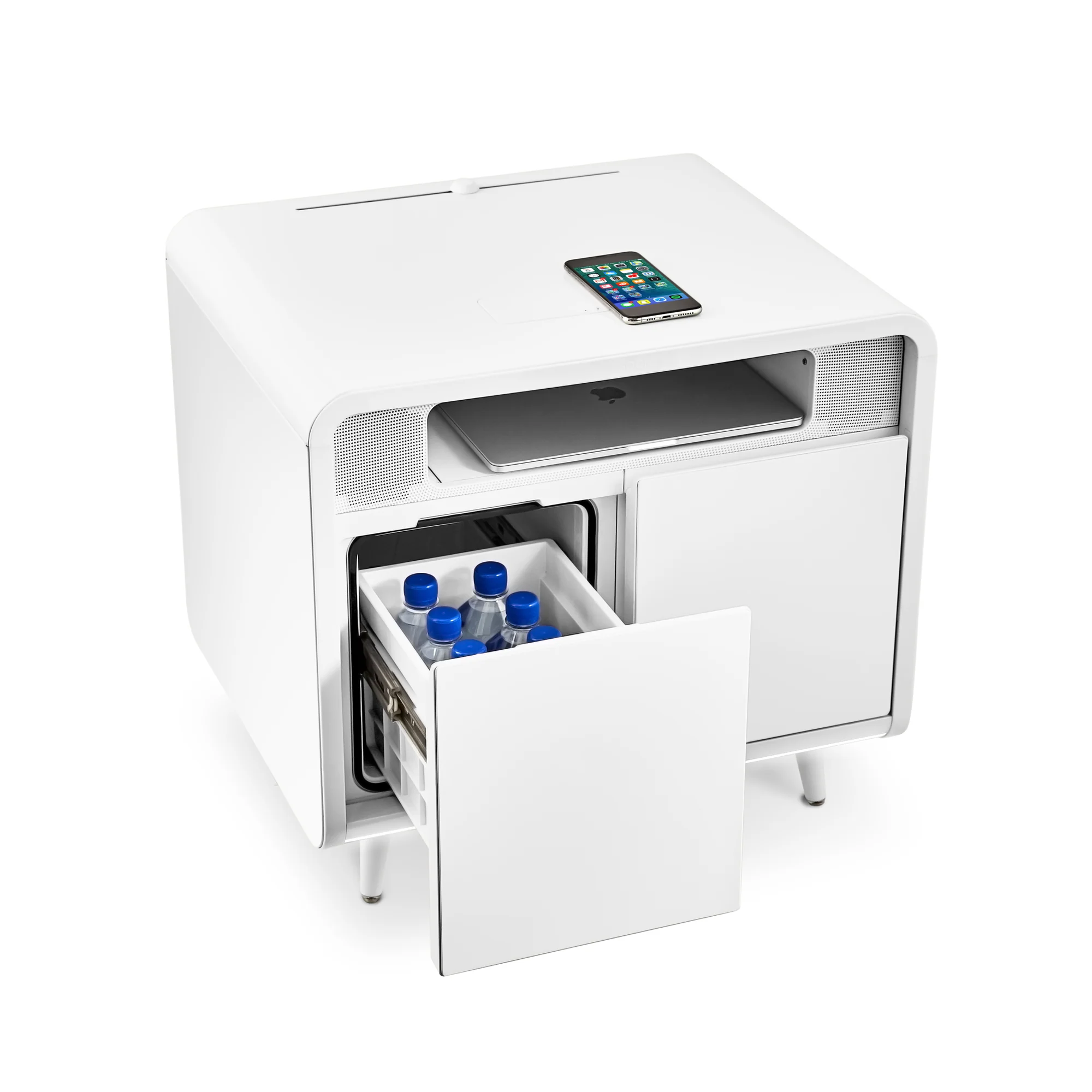 Sobro 23.5" Smart End Table - White - Image 2
