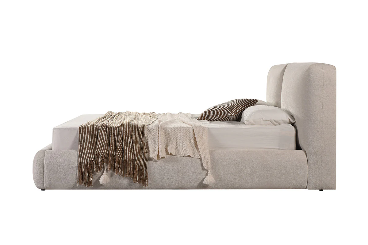 Soleil King Bed - Beige - Image 5
