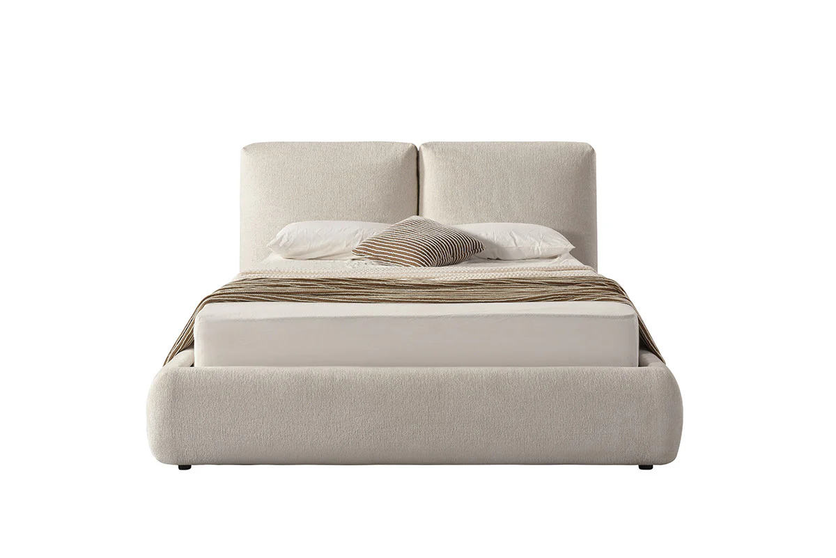 Soleil Queen Bed - Beige - Image 4