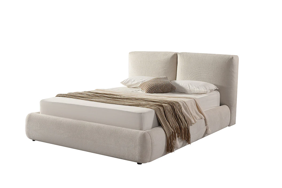 Soleil Queen Bed - Beige - Image 6